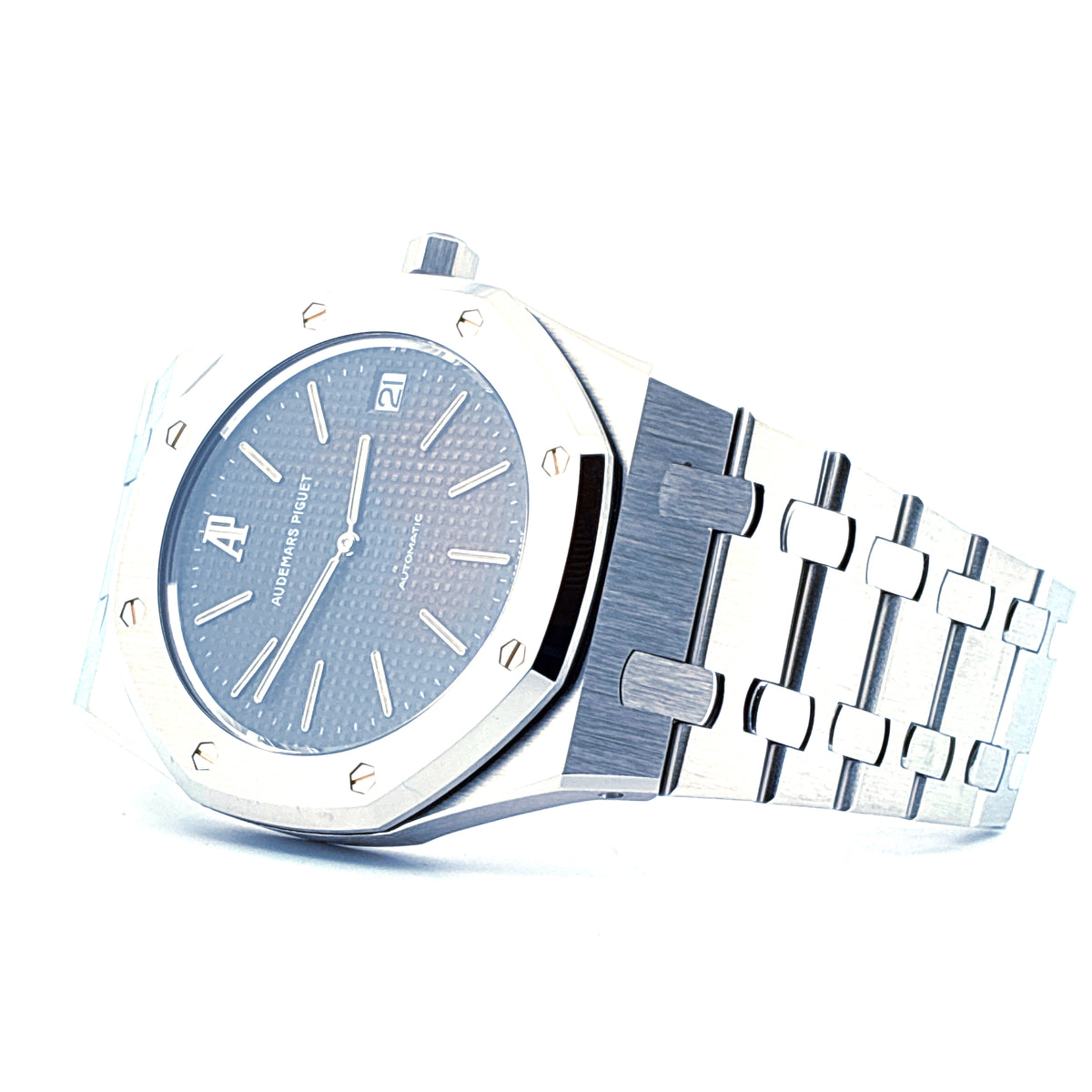 Royal Oak Jumbo / Tropical Dial / Vintage / Jubilee / Audemars Piguet Service Nov. 2026 / All links / 20 Years Edt. / Limited 1 of 1000 / Box & Certificate of authenticity / 1994 - Juwelier Spliedt