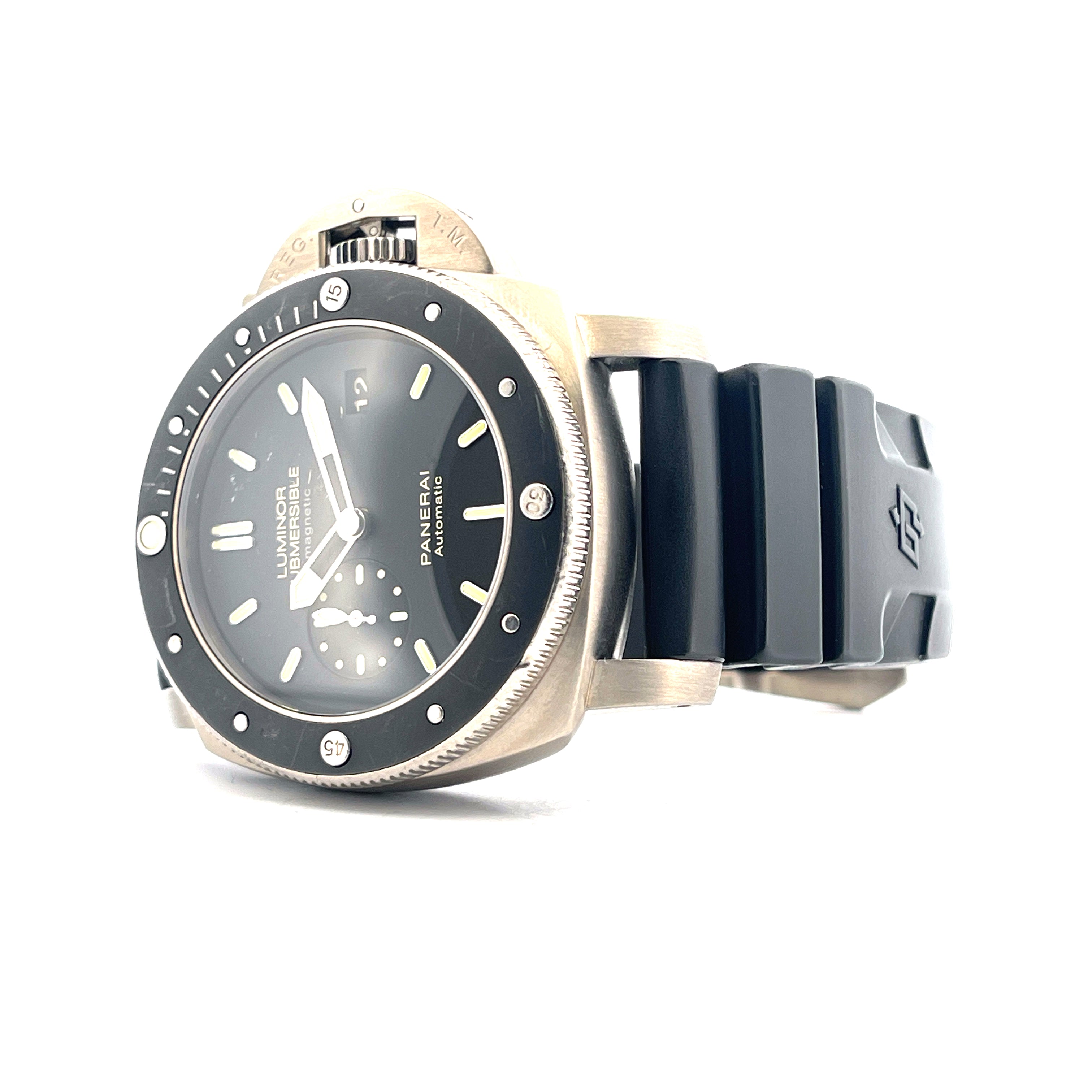 Luminor Submersible 1950 Titan PAM 00389 / Full Set / 2nd Strap / -2015-