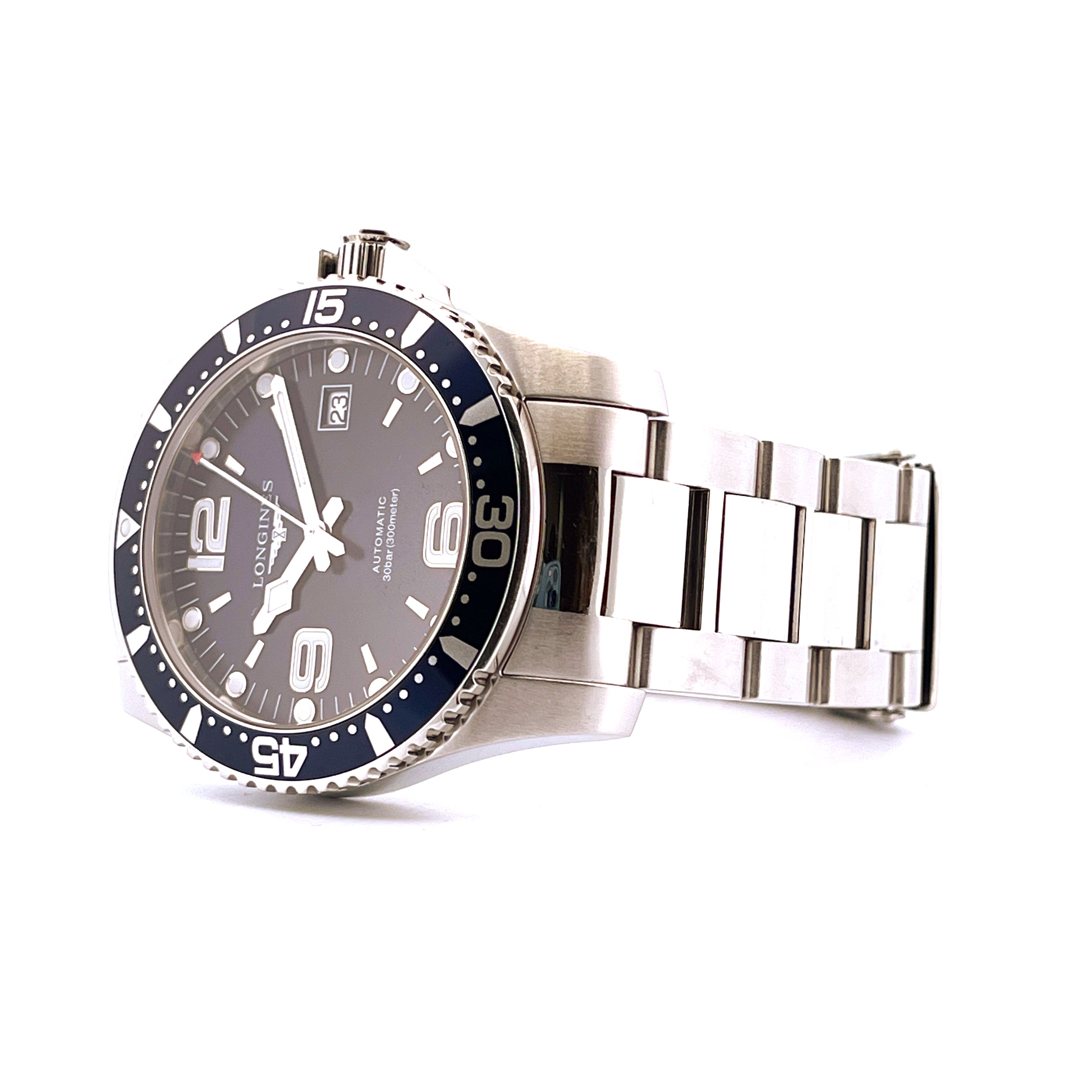 Longines - Longines Automatic Hydroconquest Blue (inkl. Kautschuk) - Juwelier Spliedt