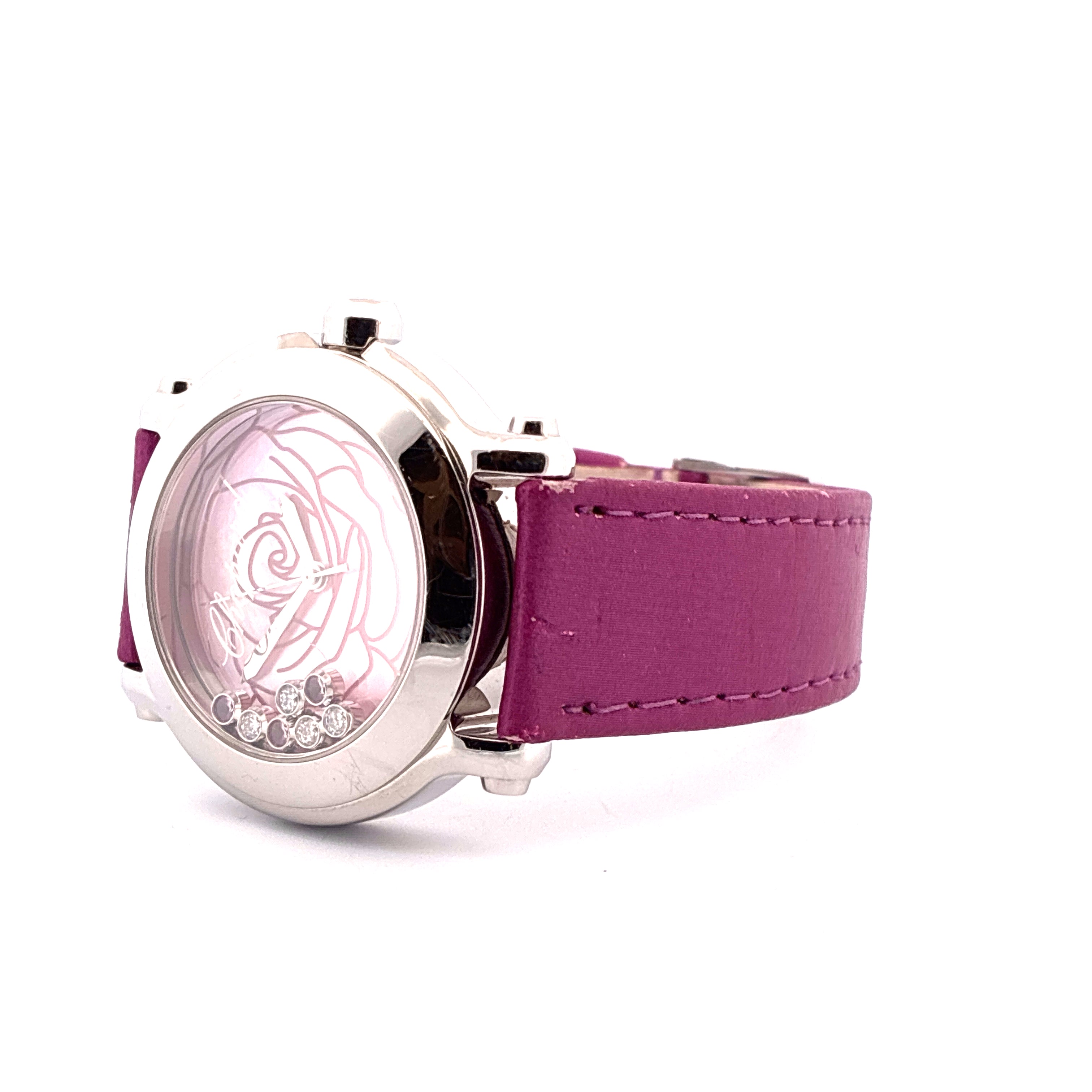 Happy Sport / La Vie En Rose / Quartz 36mm / Pink MOP Dial / Chopard Certificate of authenticity / Retail EUR 7.690,00