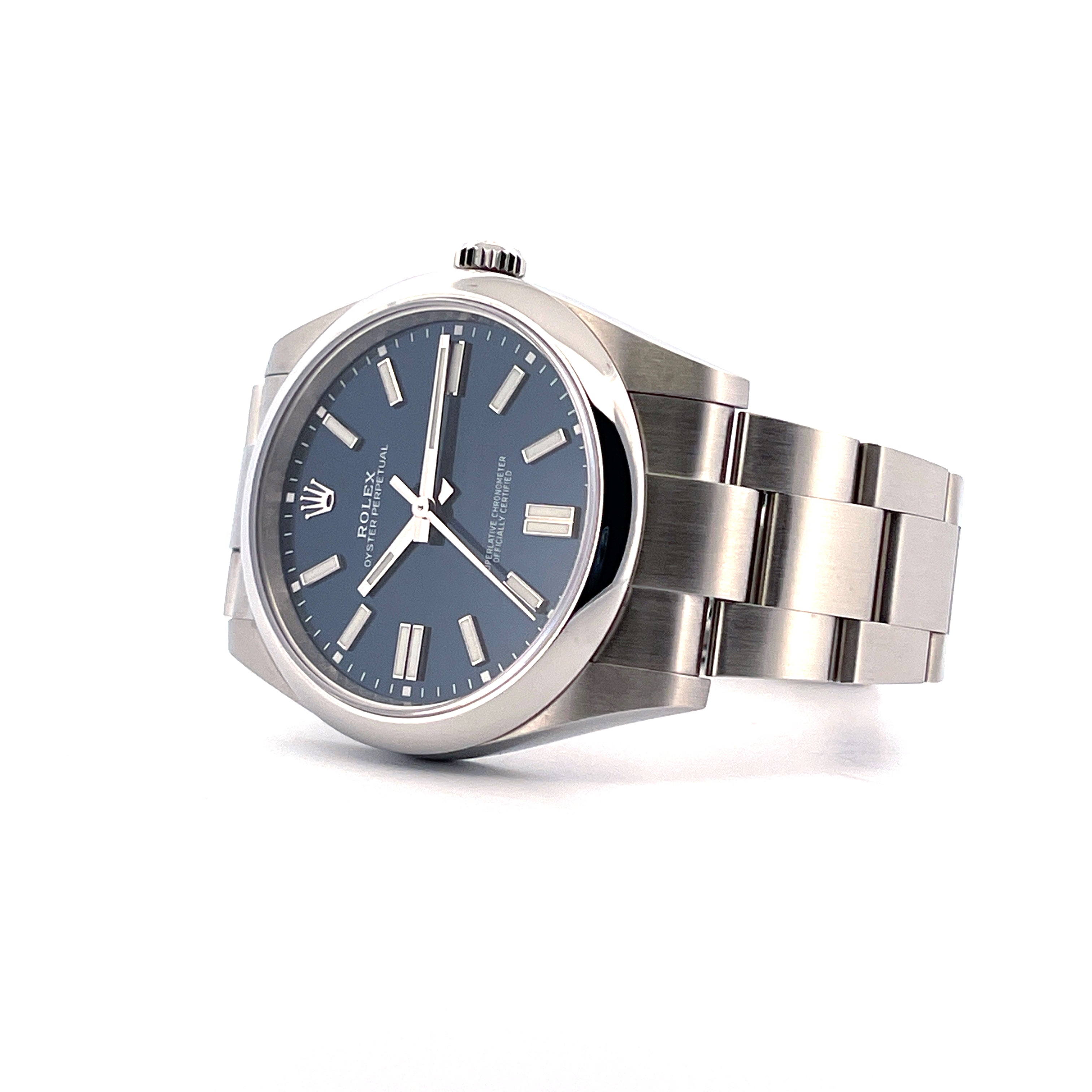 Oyster Perpetual 41 Blue / Germany / like new / perfect Condition / Full Set + Invoice / 2024