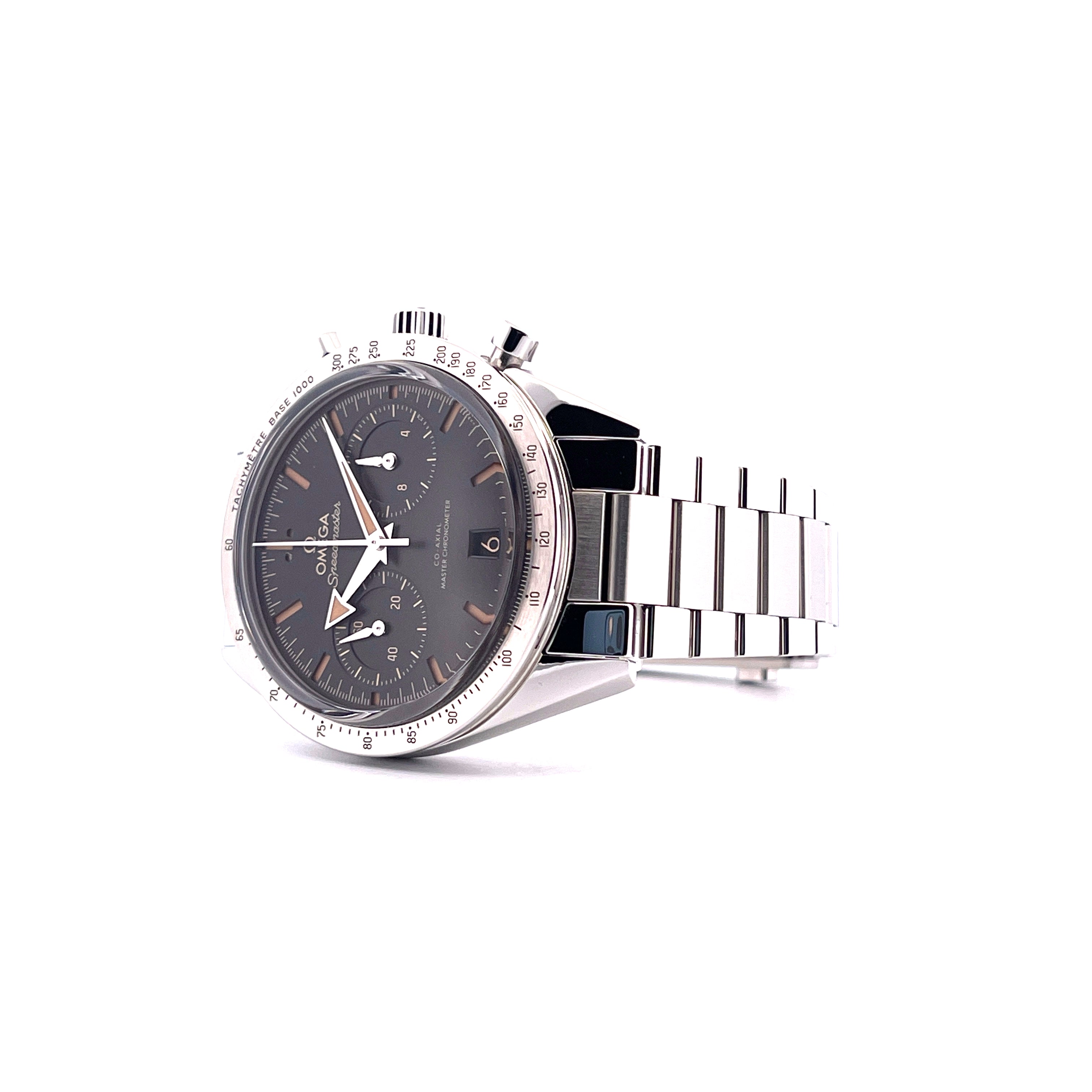 Speedmaster 57 "Sandwich Dial" / Box and Paper / premium Zustand / -2023-