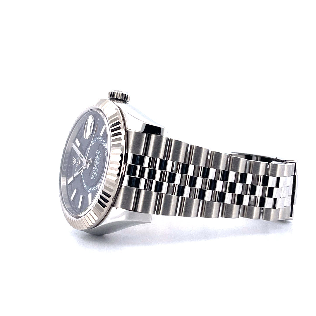 Sky-Dweller Edelstahl / Blaues Zifferblatt / Jubilee (2022) - Juwelier Spliedt
