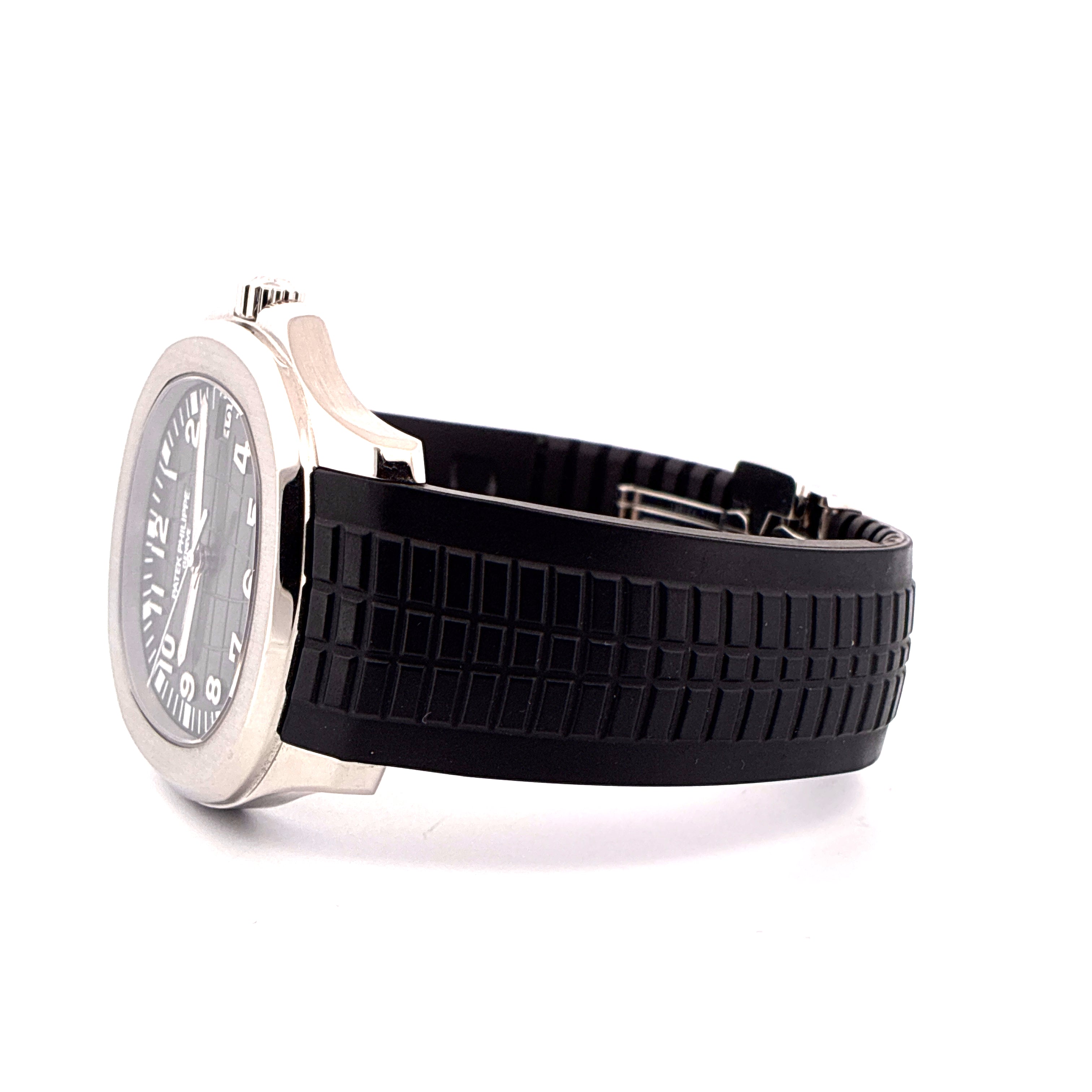 Aquanaut / Black Dial / Rubber Strap / Original Invoice / Full-Set 2025
