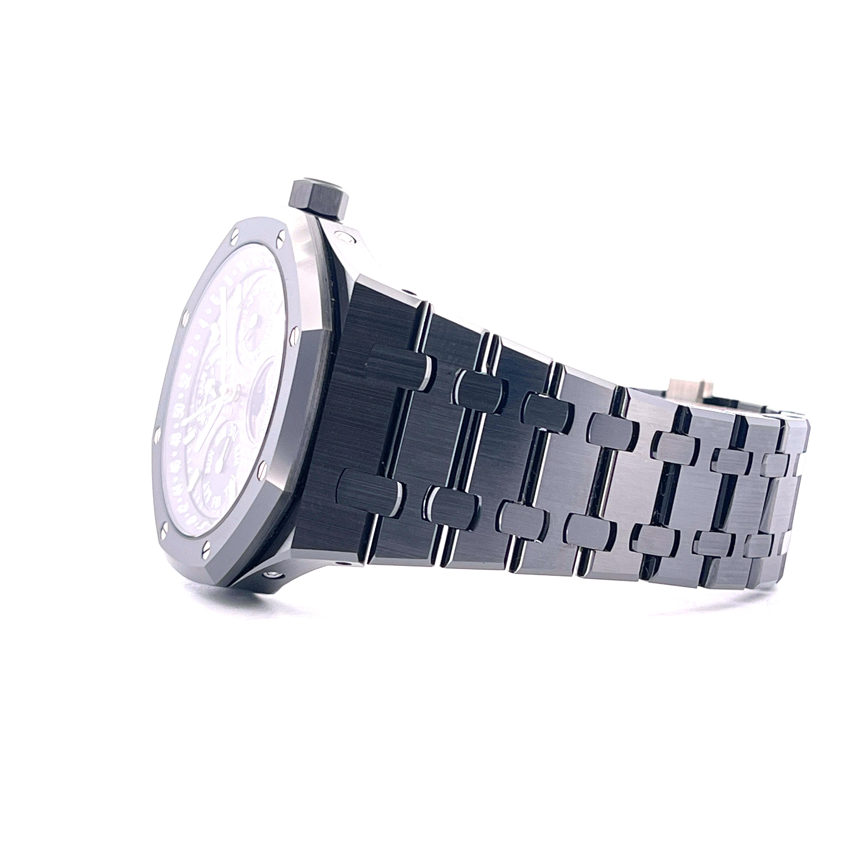 Royal Oak Perpetual Calendar Black Ceramic 26579CE / Service in 2025 / Jahr 2018