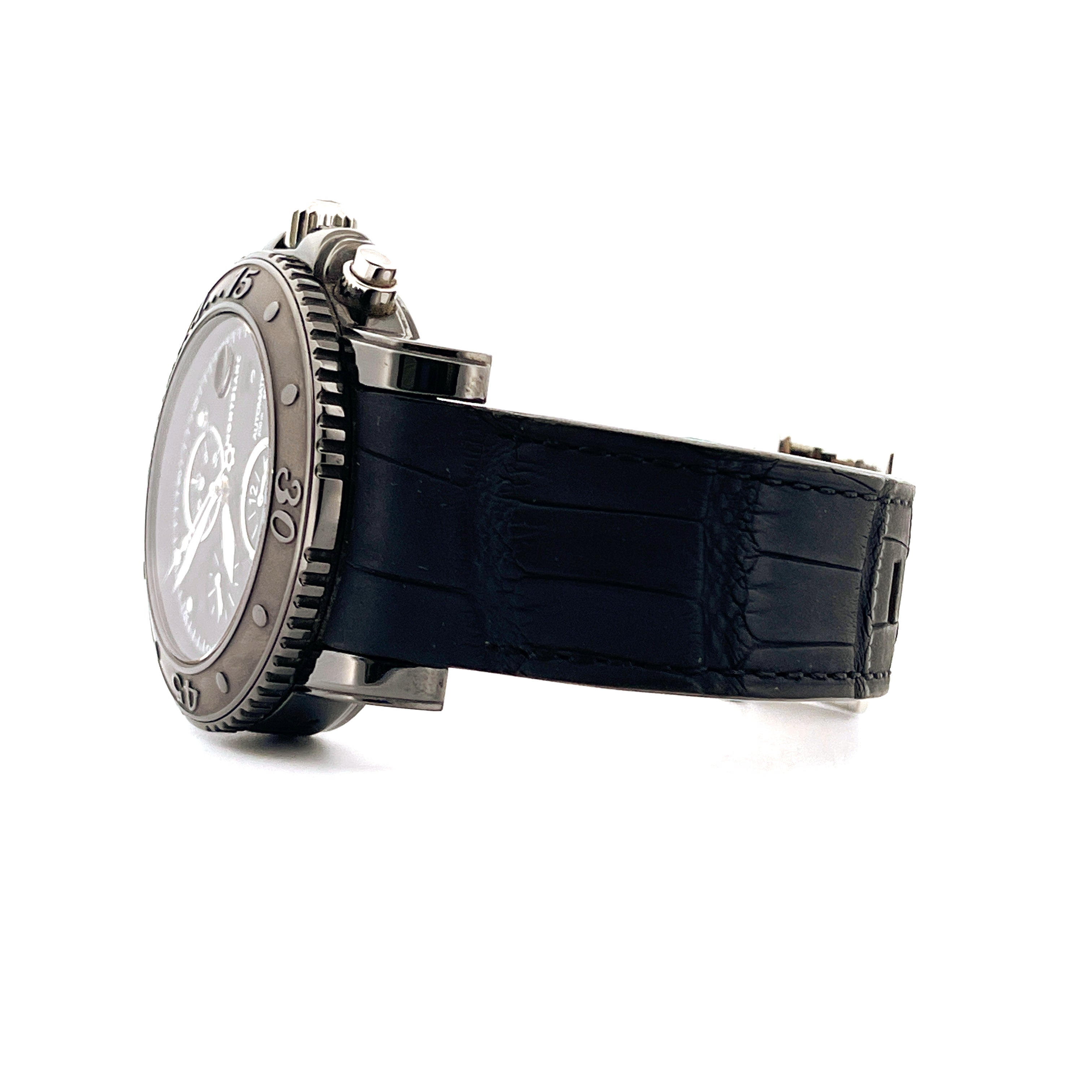 Montblanc - Sport Chrono XL Black Steel - Juwelier Spliedt