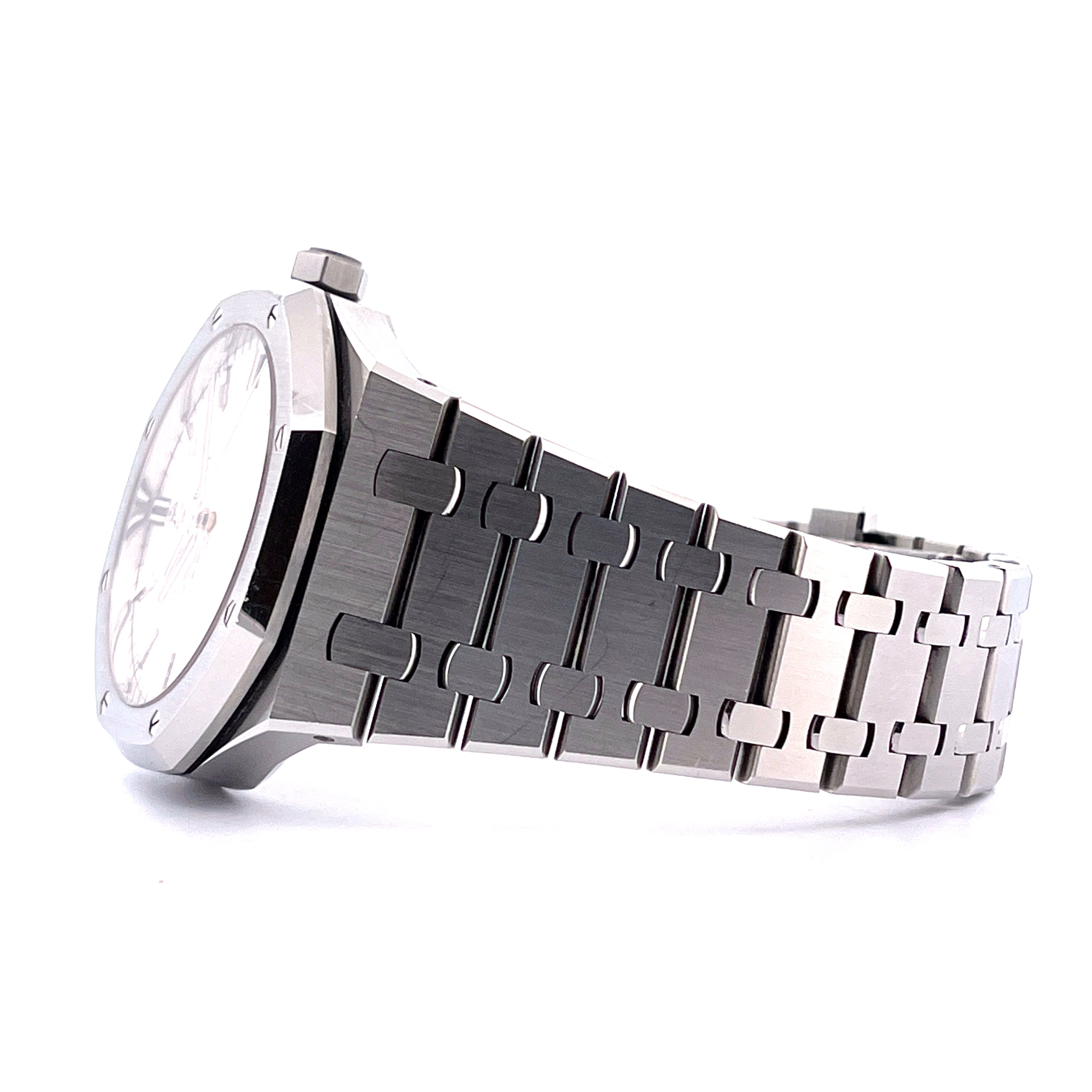 Audemars Piguet - Audemars Piguet Royal Oak 15500ST White Dial - Juwelier Spliedt