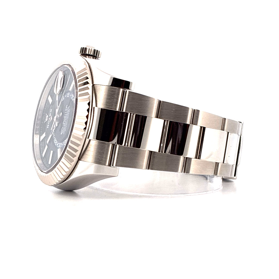 Sky-Dweller / Steel / blue dial / very good condition (2018)