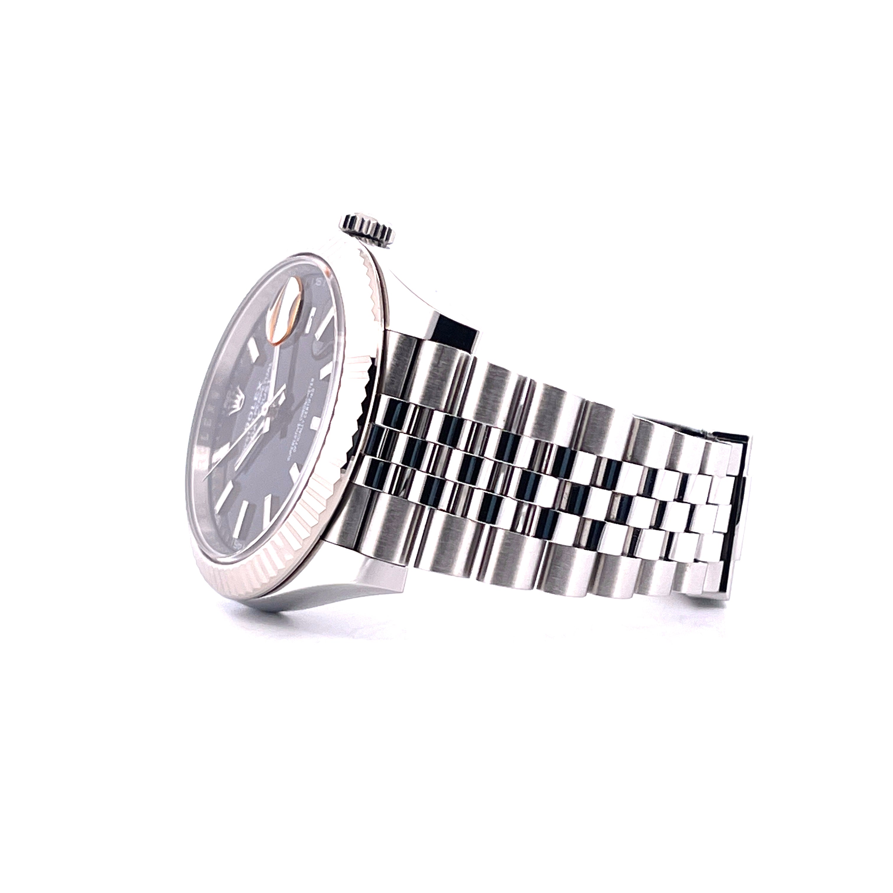 Rolex Datejust 41 Black Dial 126334 Jubilee / Full Set / -2021-