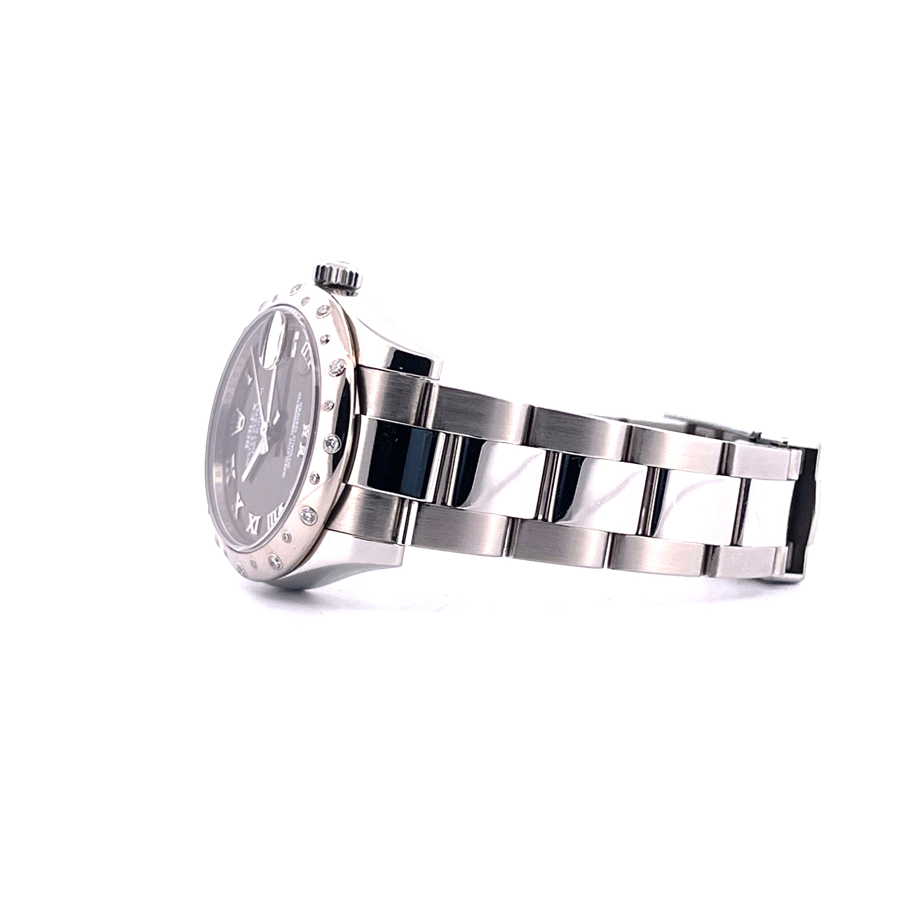 Datejust 31 Diamonds Bronze Brown / Box and Card / Service 2025 / LC100 from 2014