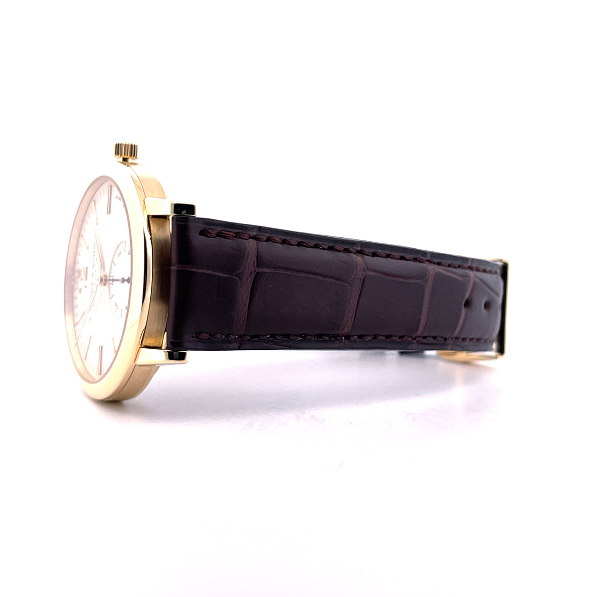 Langematik Sax-o-mat 37 mm / Service 2026 incl. Invoice / Box and Paper / perfect Condition unworn since Serv. / 2003