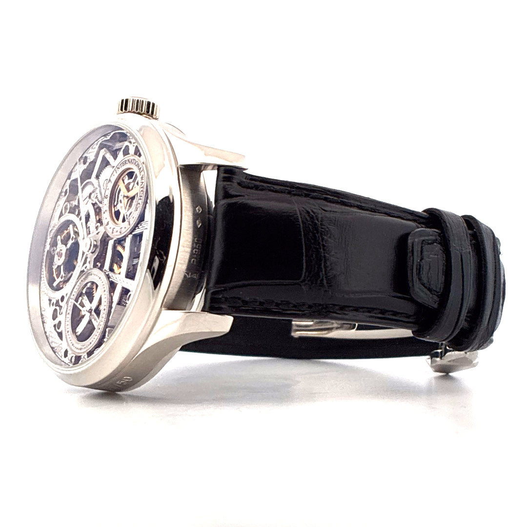 Portuguese Tourbillon Mystère Squelette Full Set / very good condt. / Service 22 / Lmt. Edt. Nr.1/50