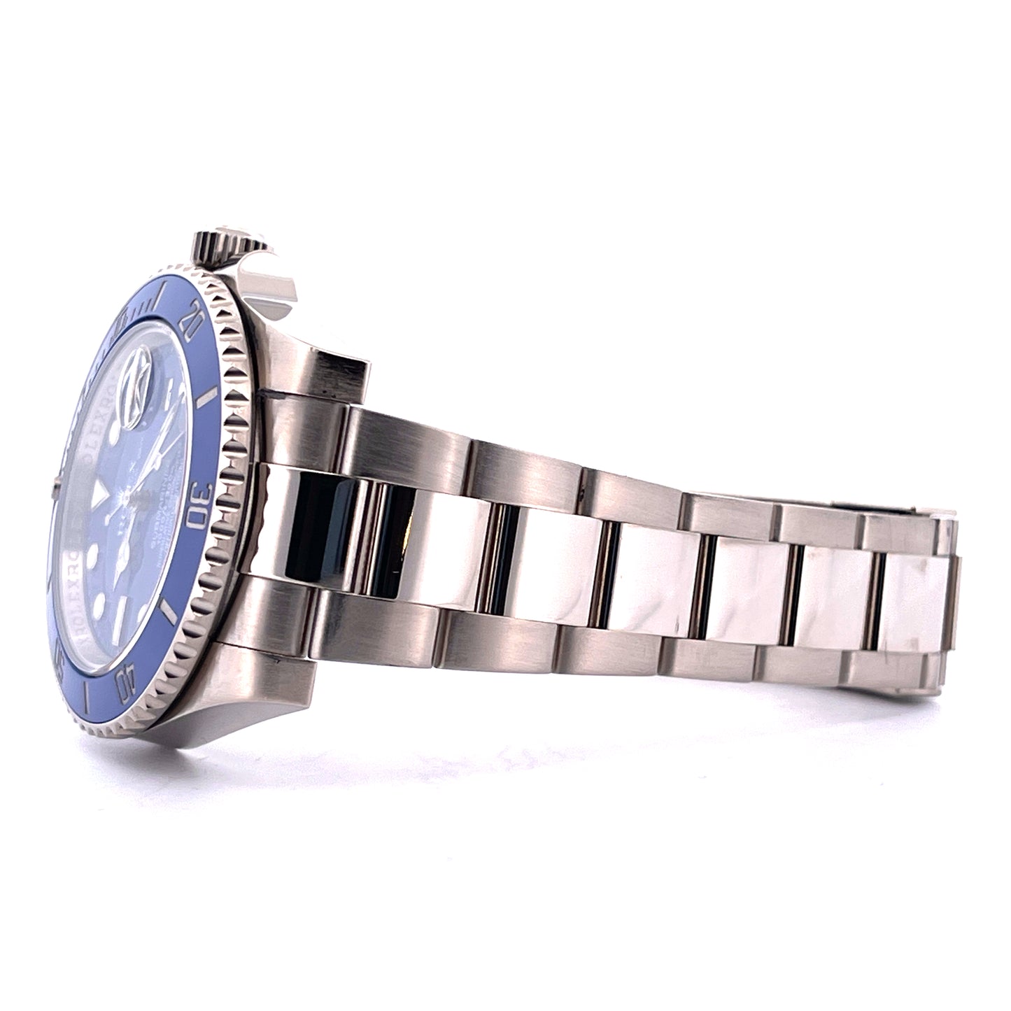 Rolex - Rolex Submariner Date SMURPH Whitegold - Juwelier Spliedt