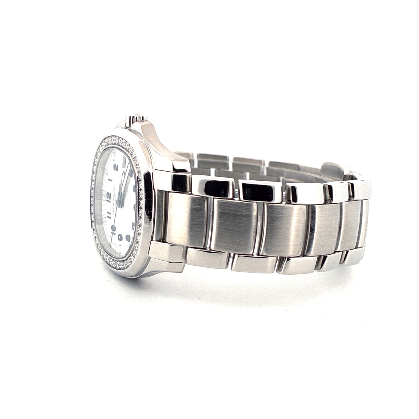 Patek Philippe Aquanaut Luce Diamond Bezel Ref. 5087/1A-010 White Dial / Box and Papers 2011
