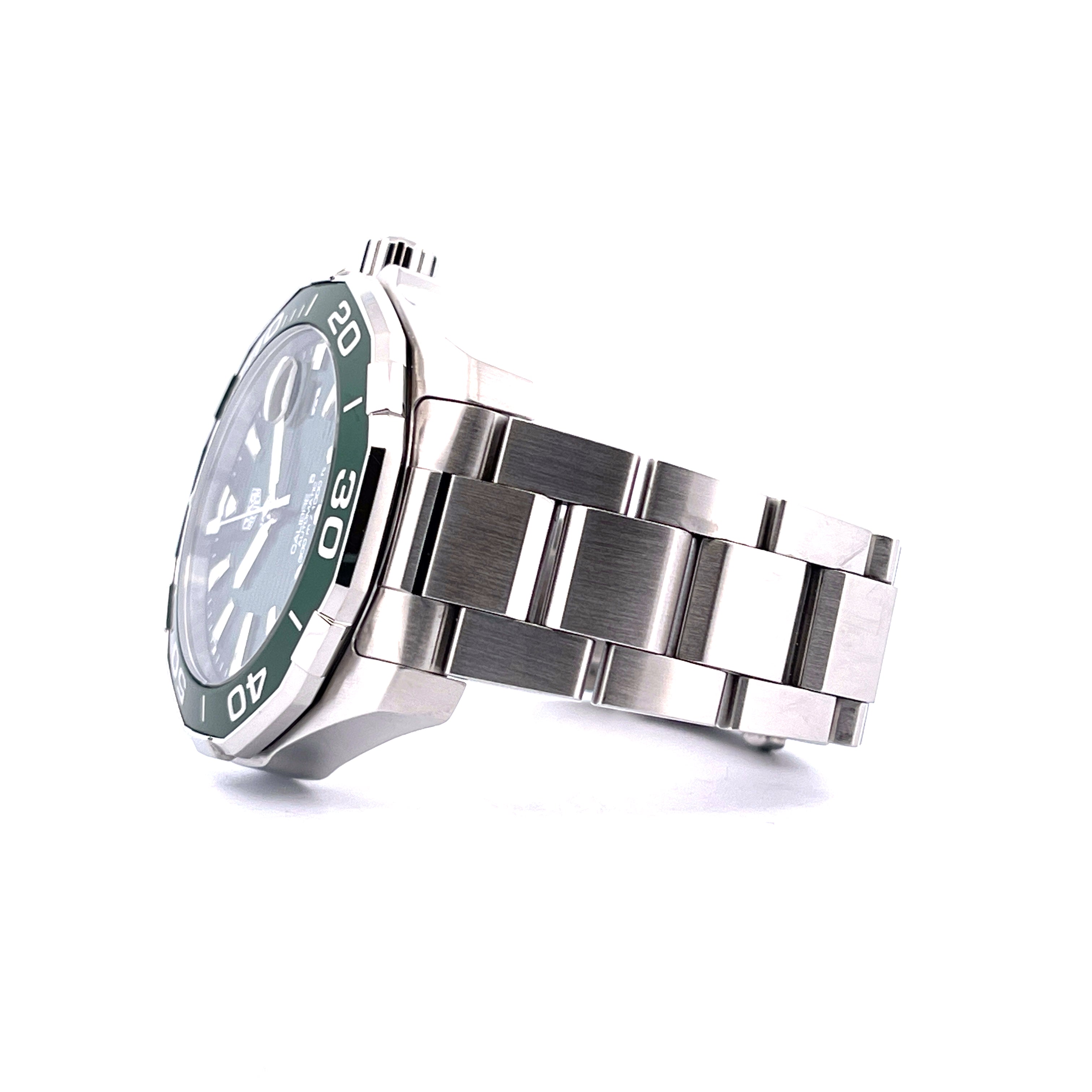 Tag Heuer - Tag Heuer Aquaracer 300M Green Dial - Juwelier Spliedt