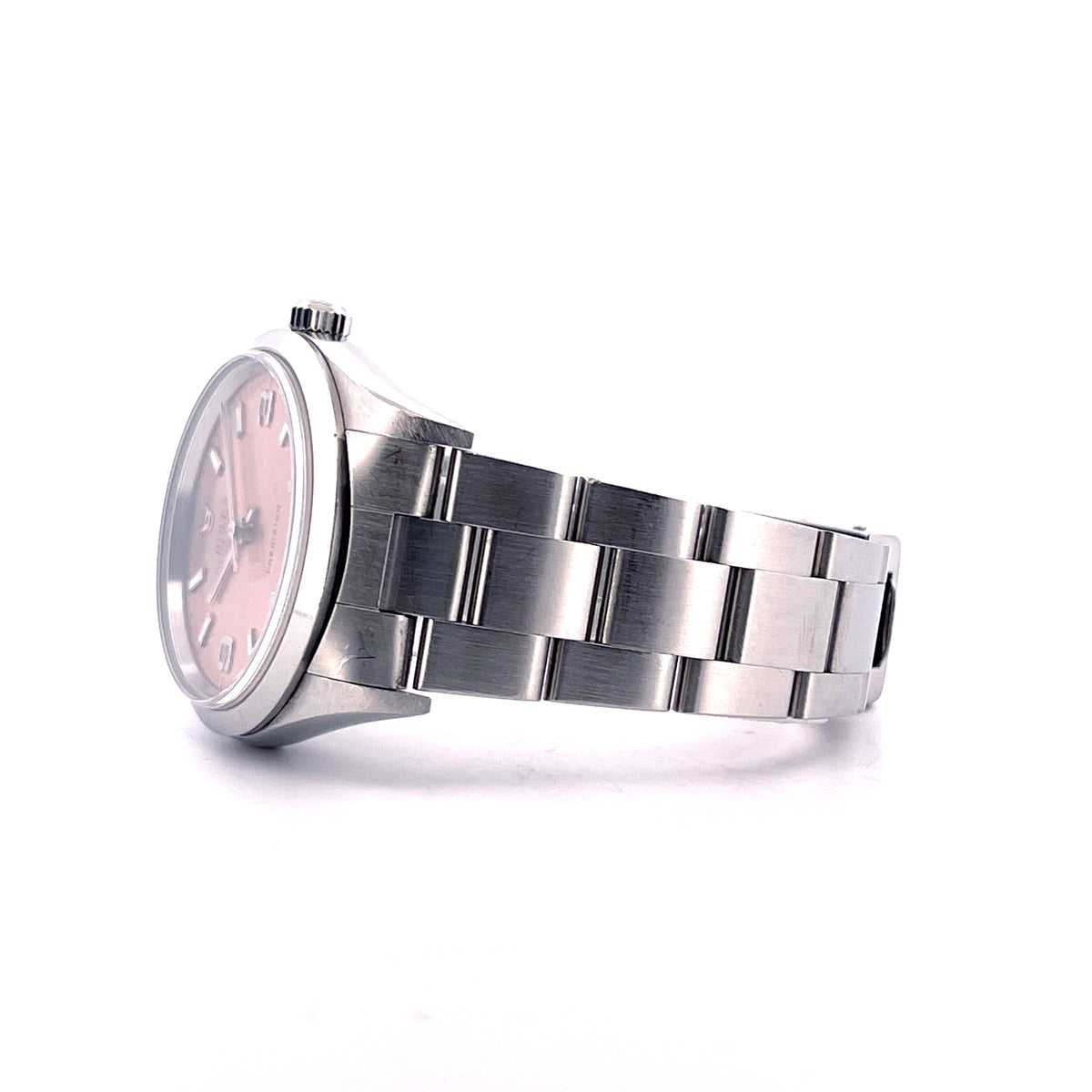Air King Ref. 14000 Pink Dial / Box and Paper / good Condition / 2001