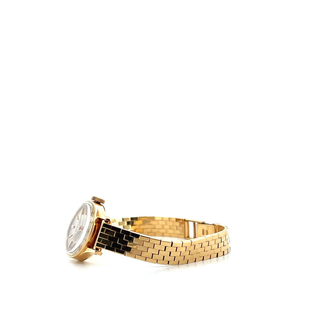 Calatrava Yellow Gold 33mm / Clous de Paris (circa 1985)