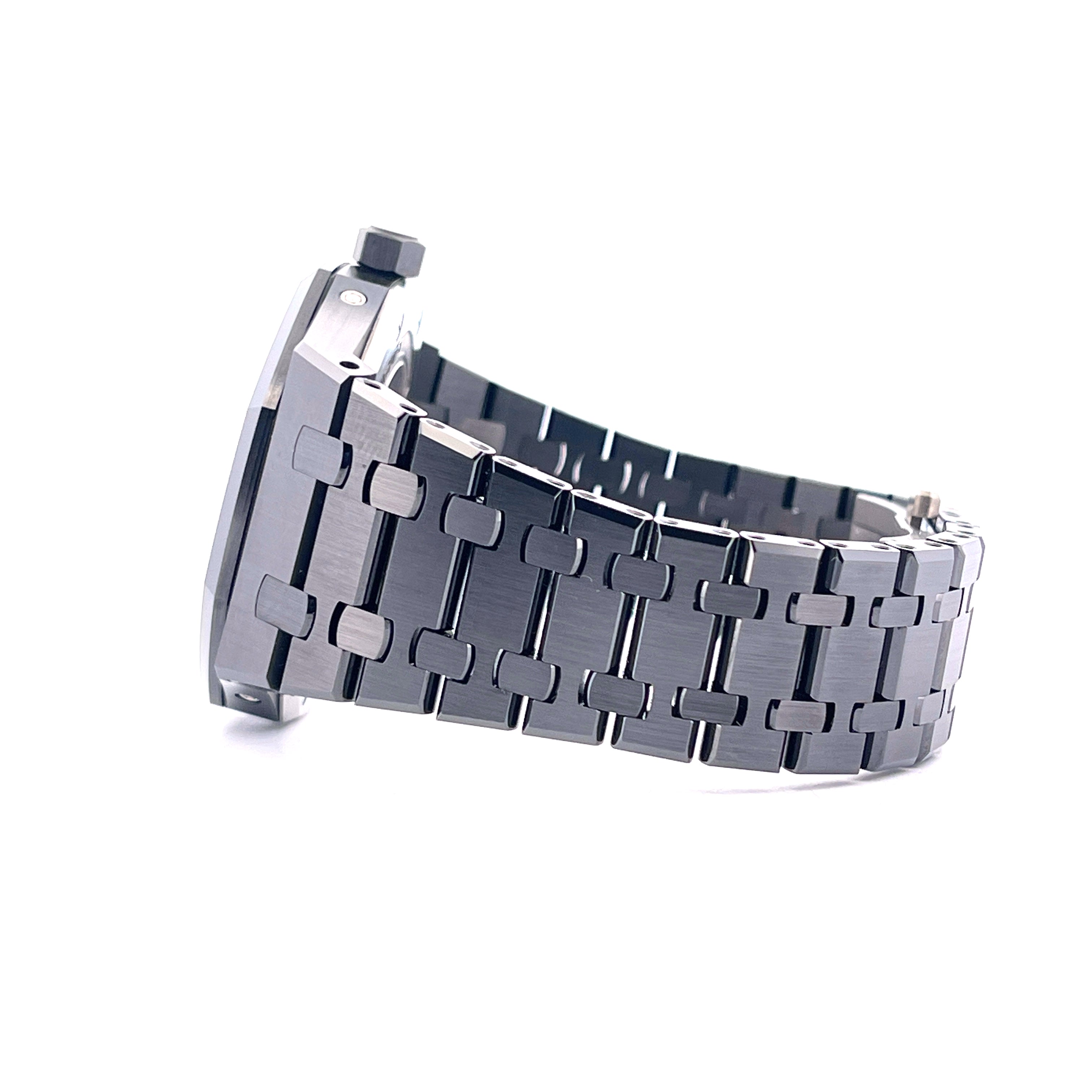 Royal Oak Perpetual Calendar Black Ceramic 26579CE / Service in 2025 / Jahr 2018