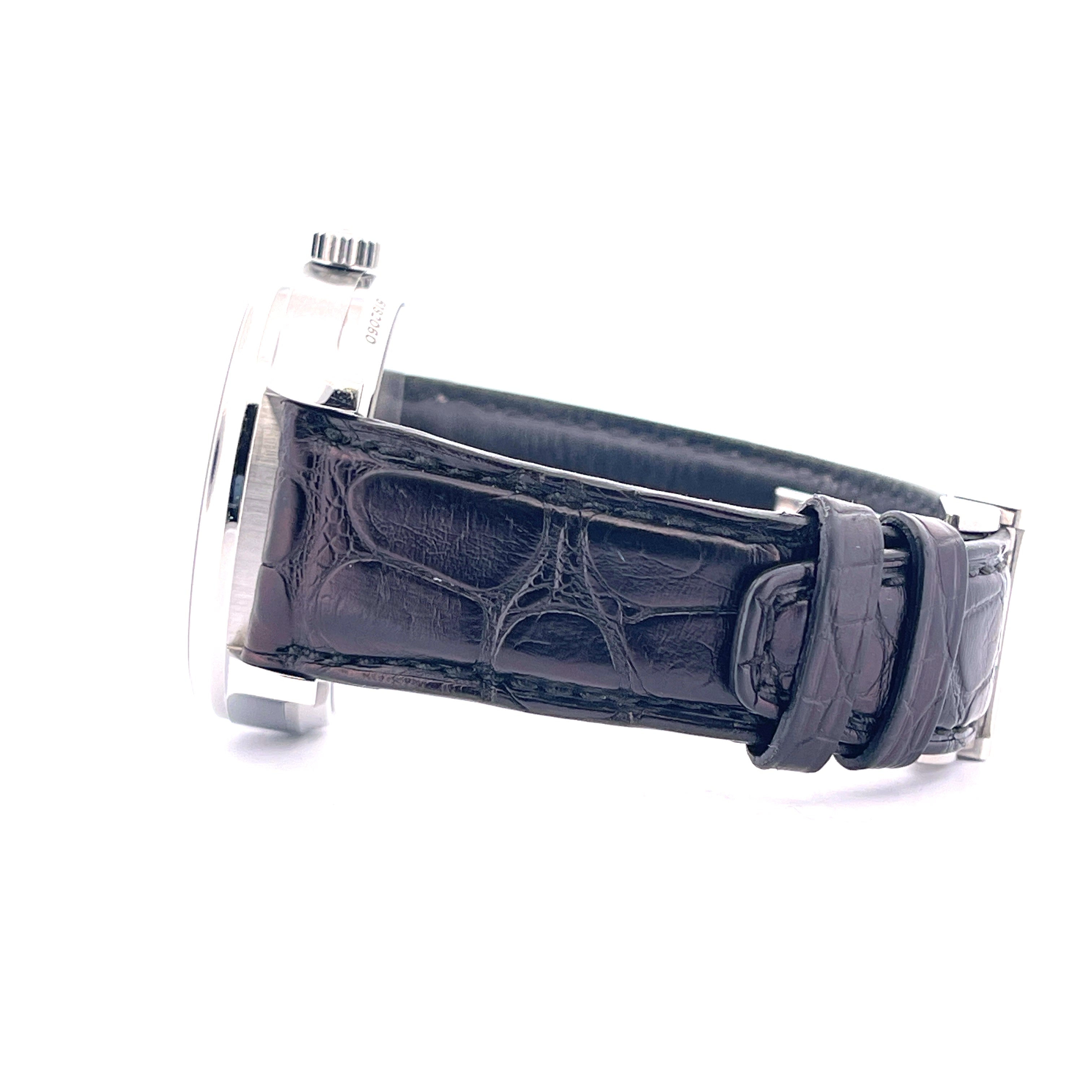 Portugieser Automatik / Red Dial / Leather Strap / Folding Clasp