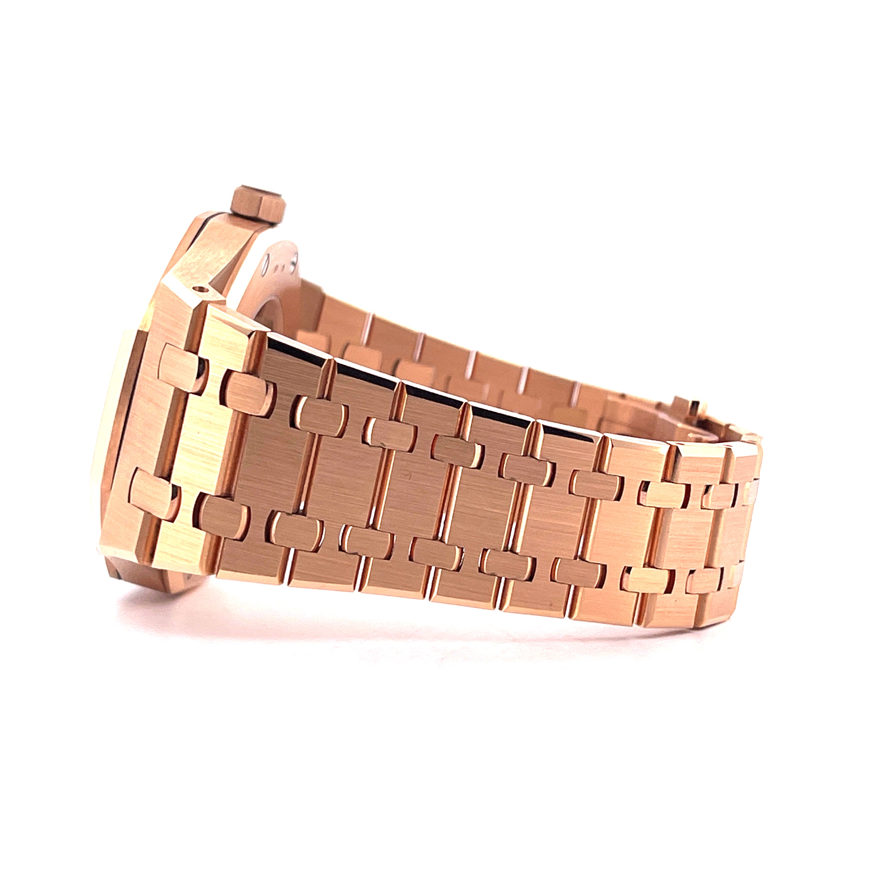 Royal Oak Double Balance Wheel Openworked Skeleton Roségold (Full Set) -2020-