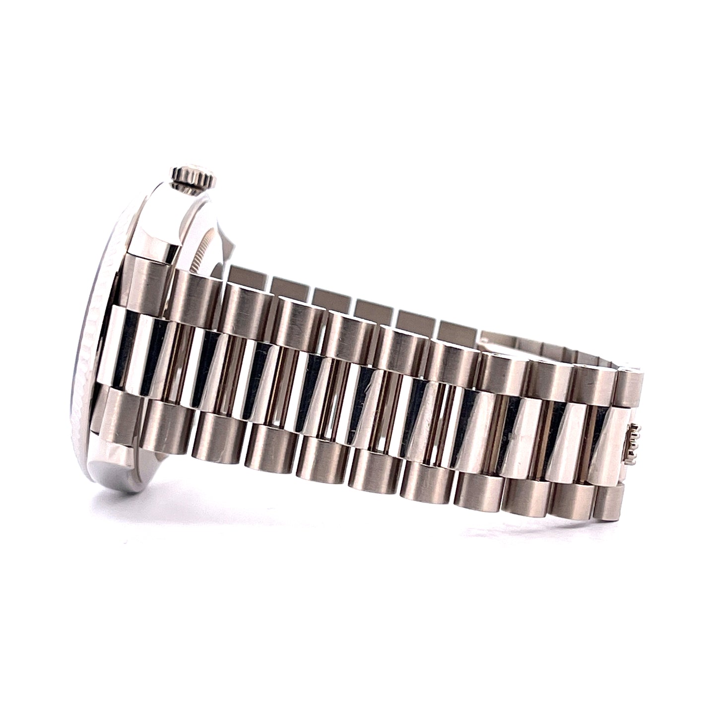 Rolex - Rolex Day-Date 40 Black Dial & Baguette Diamonds - Juwelier Spliedt