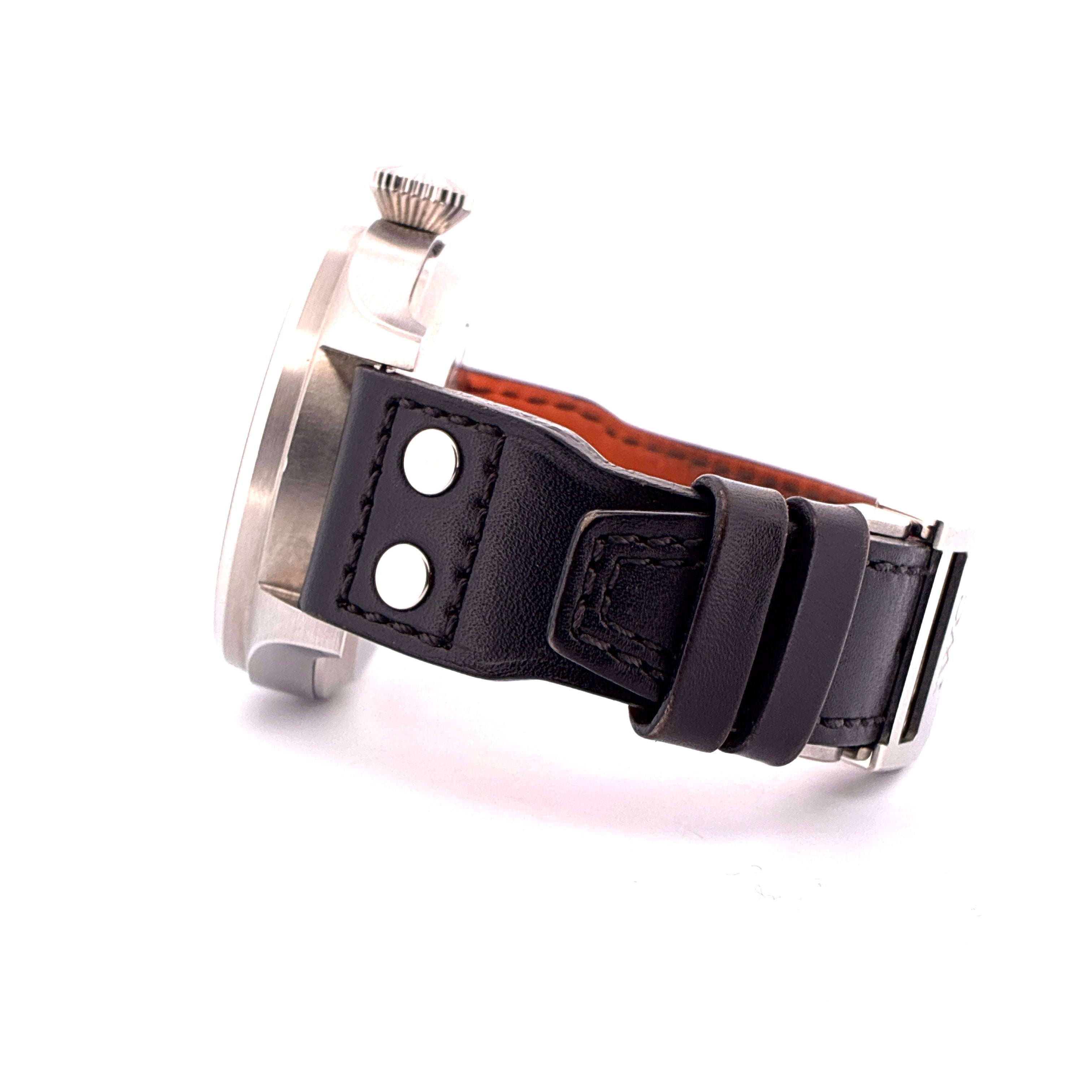 Big Pilot / Black Dial / Santoni Leather Strap / Full-Set / 2017