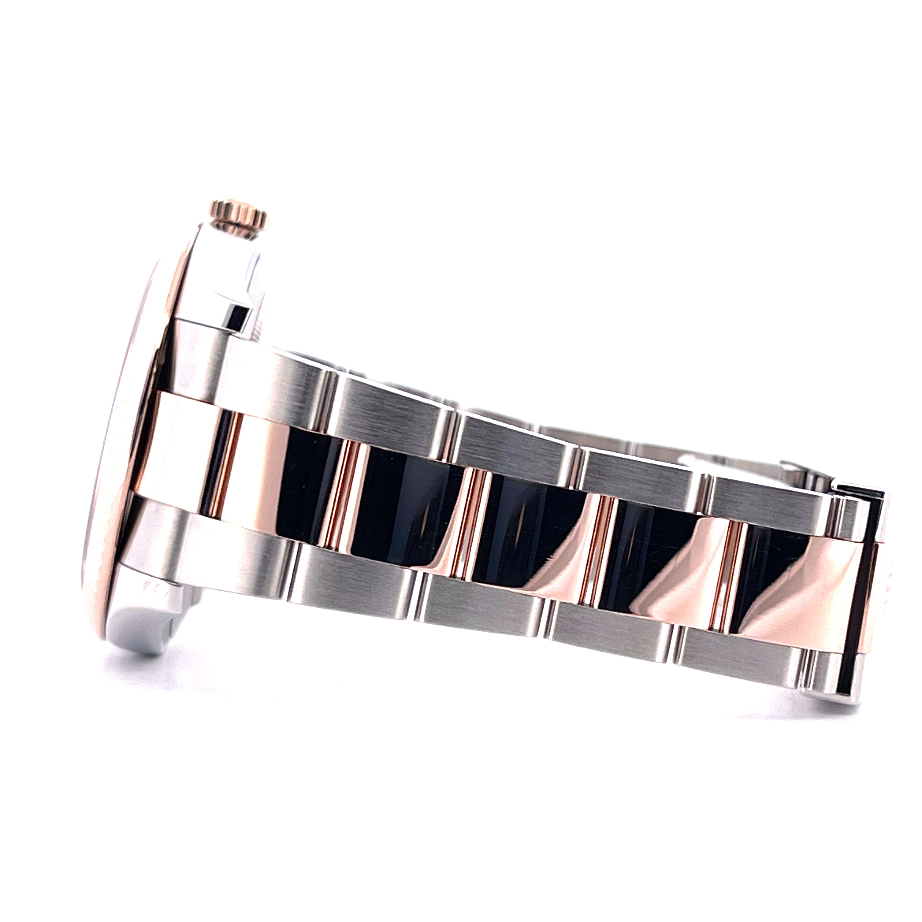 Rolex Datejust 41 Wimbledon Oyster aus Stahl und Gold mit bicolor Oyster-Band