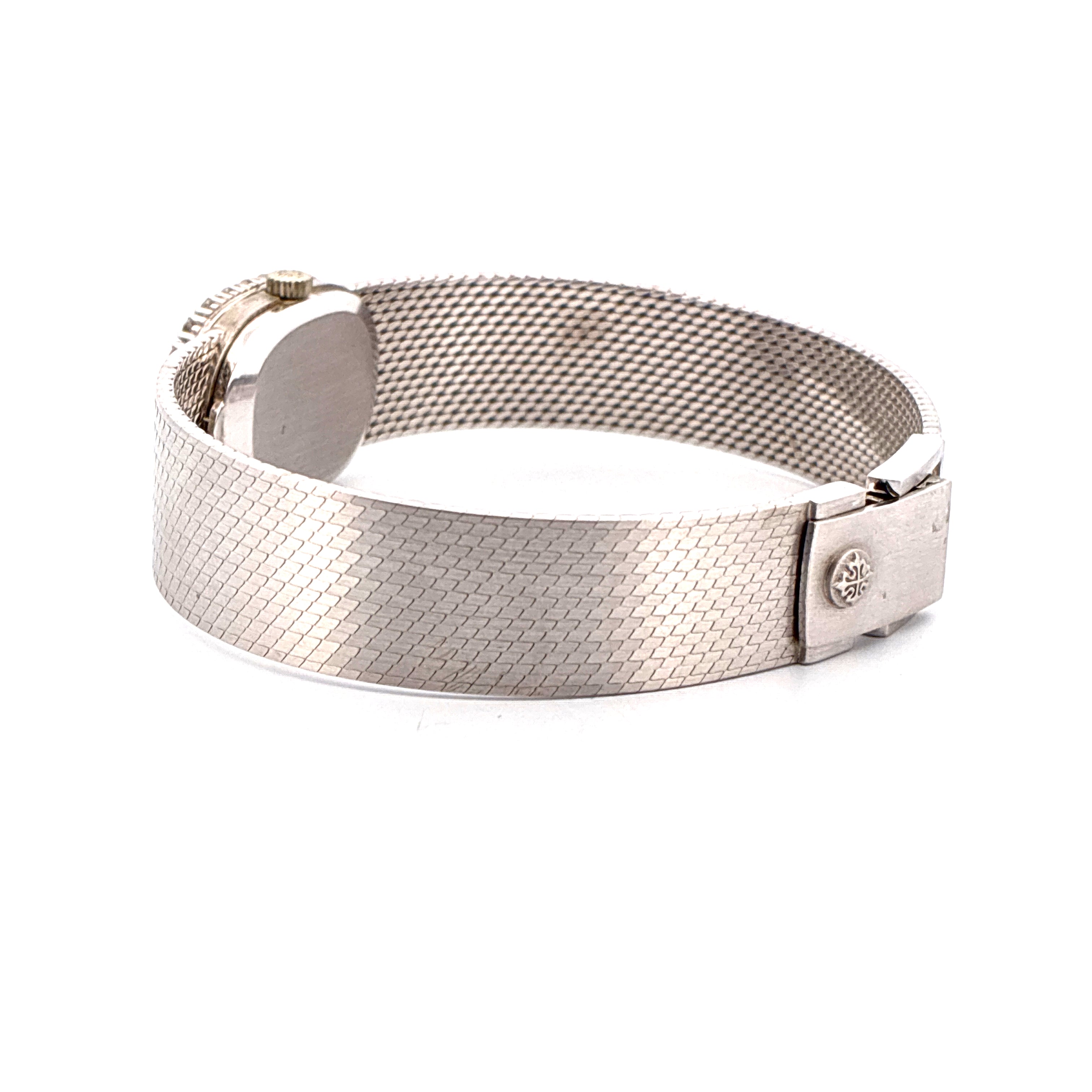 3366/1 18K whitegold / diamonds / silver dial / Box