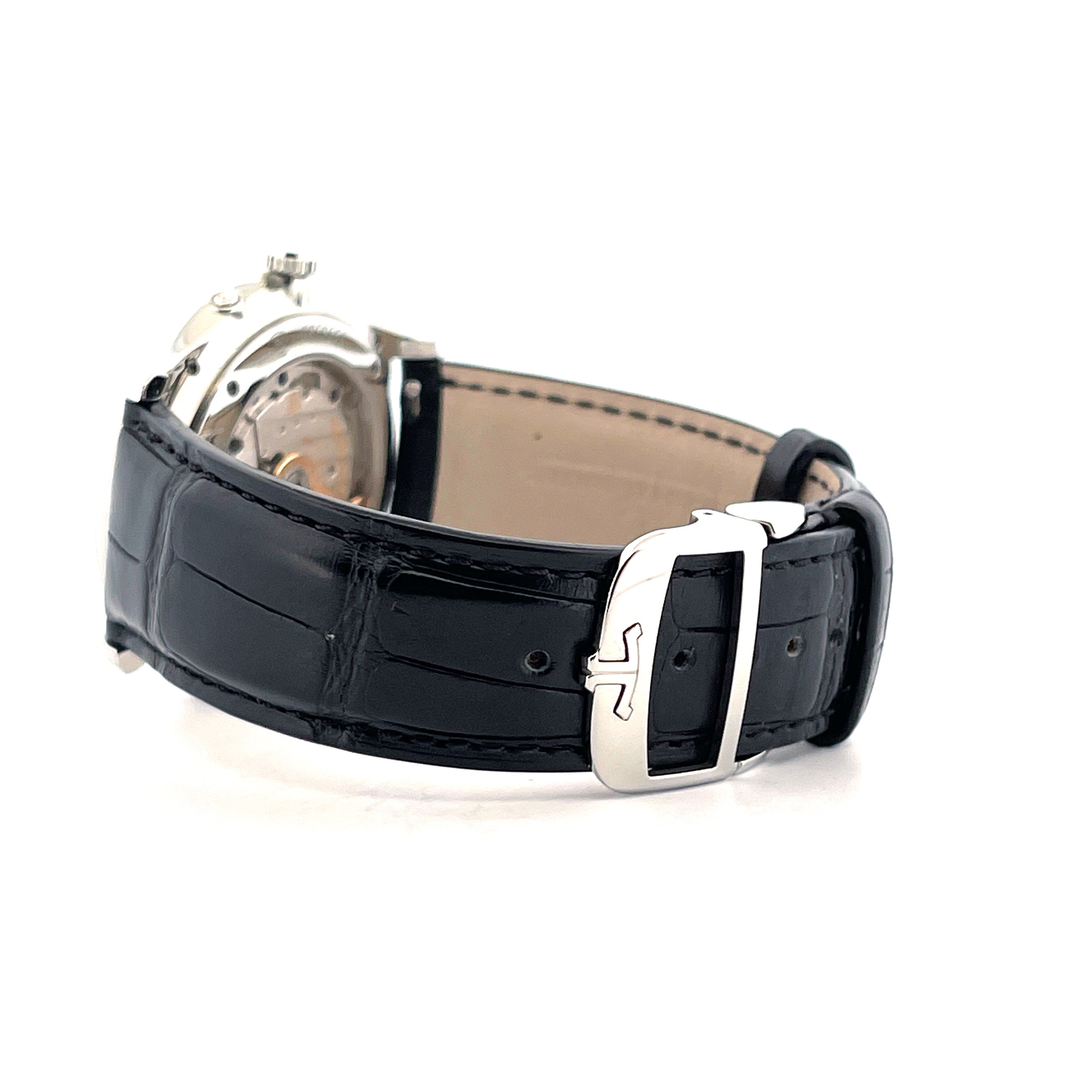 Master Ultra Thin Moonphase / Folding Clasp / Second Strap / On Stock / Full Set + Invoice very good Condition / Warranty till 2031 / Germany 2023