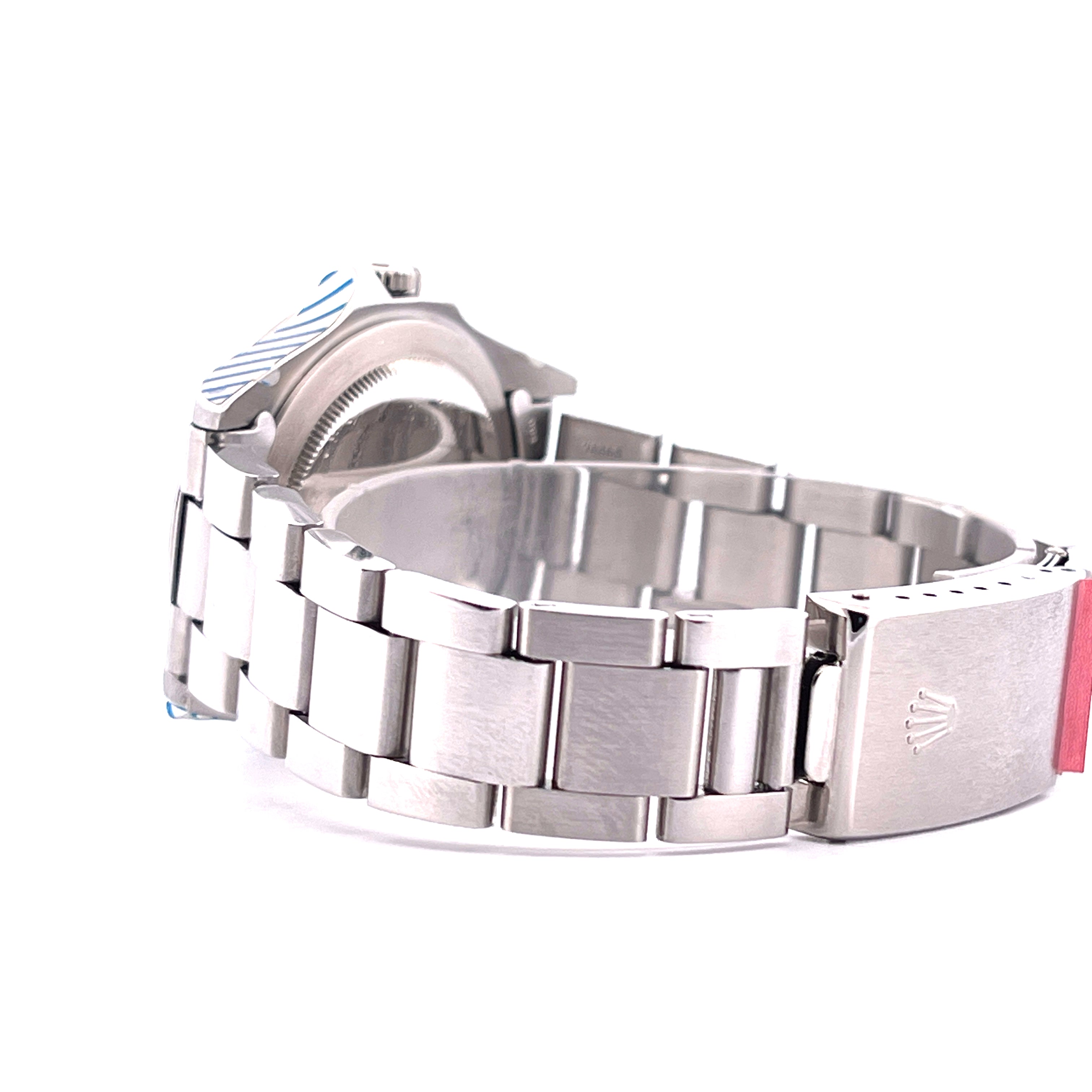 Rolex Explorer II Steve McQueen "Freccione" MK 5 Armband Detailansicht von der Seite