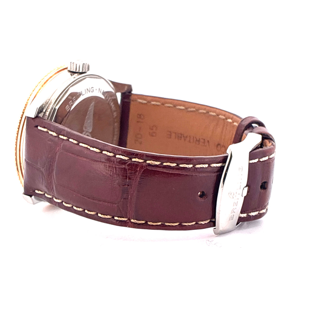 Navitimer / Bicolor / leather strap / orig. Invoice / Box / 2022 - Juwelier Spliedt