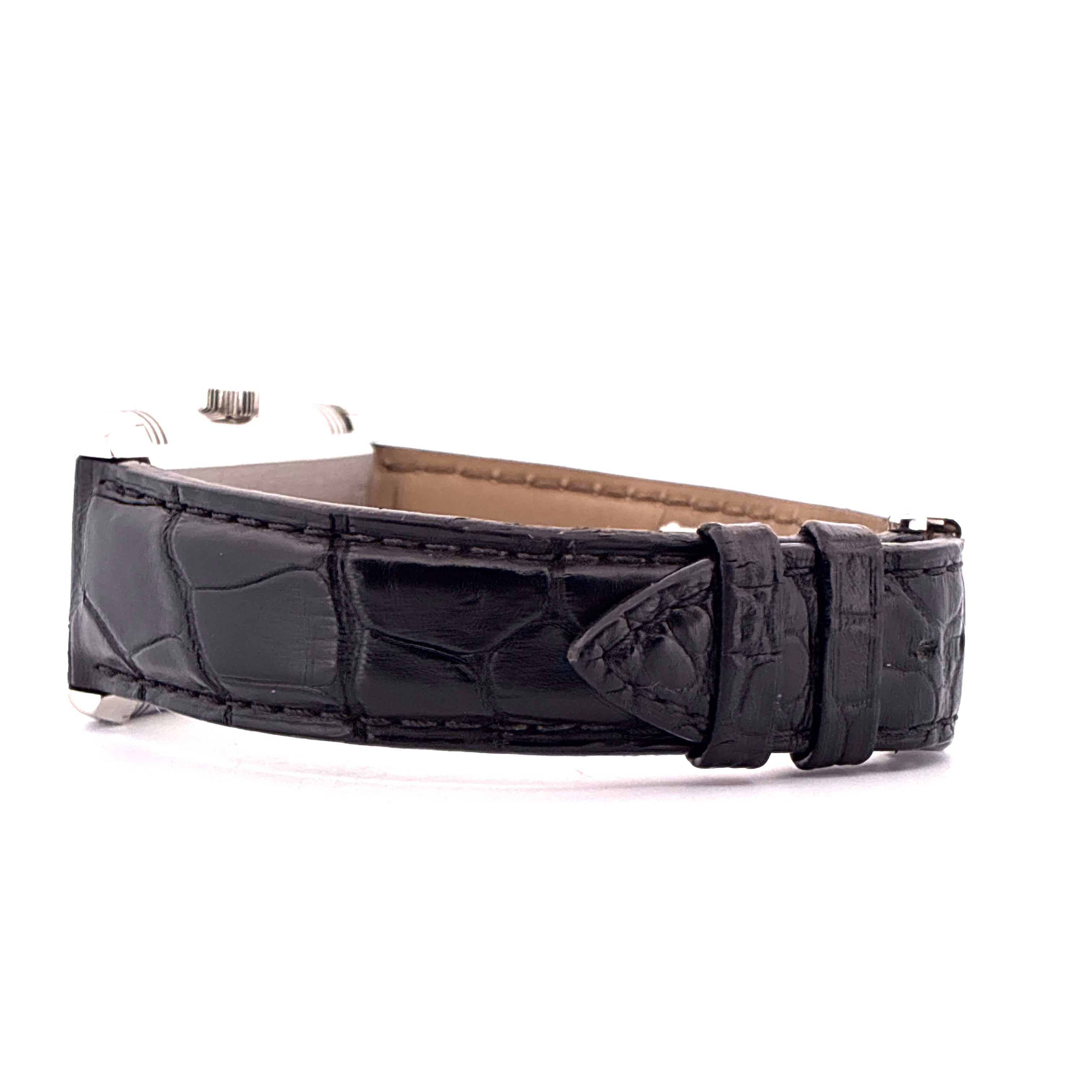 Reverso Grande Taille / leather strap / folding clasp / watch only / service 2026