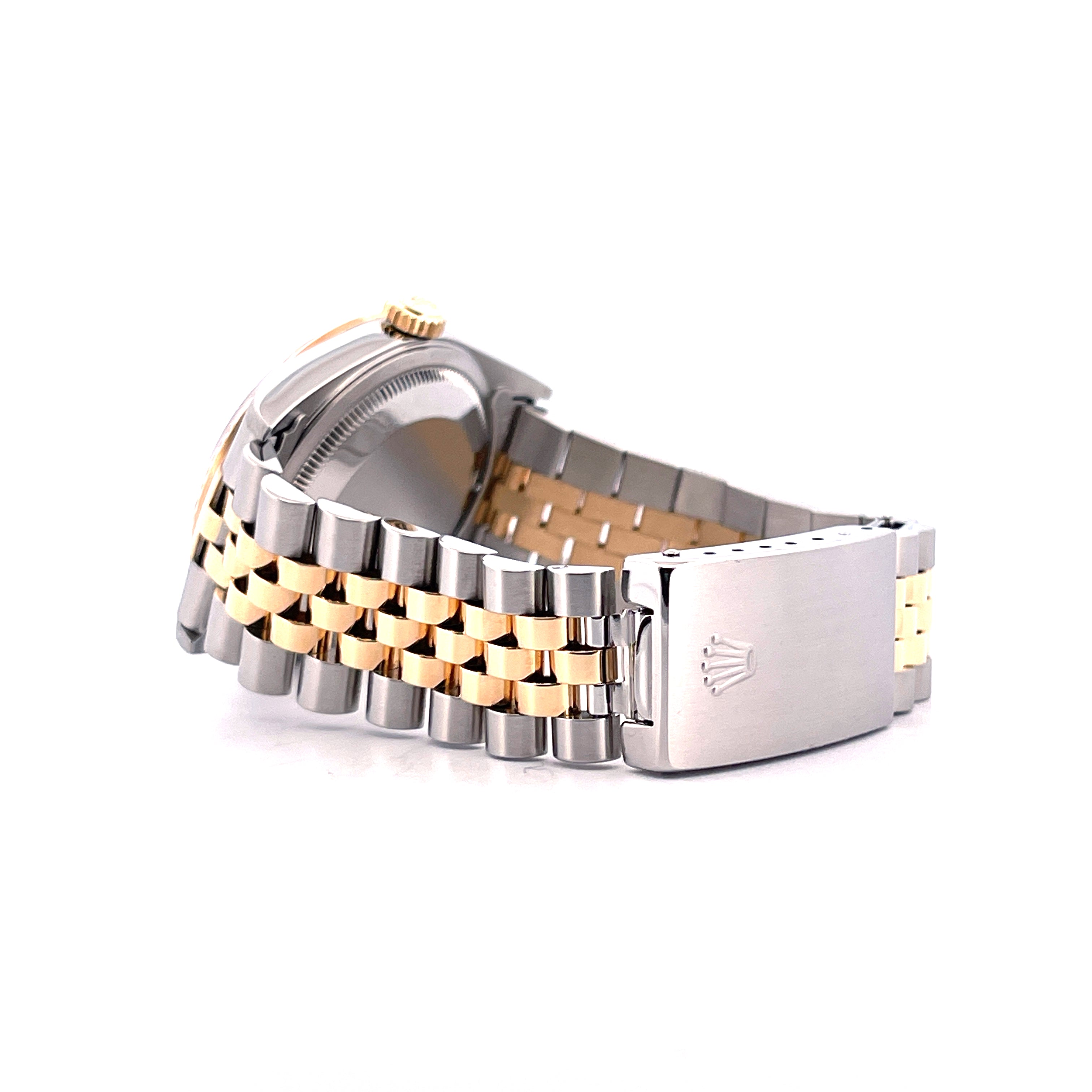 Datejust 36 / Bicolor / Black Dial / Rolex Service 2022 / 2000-2001