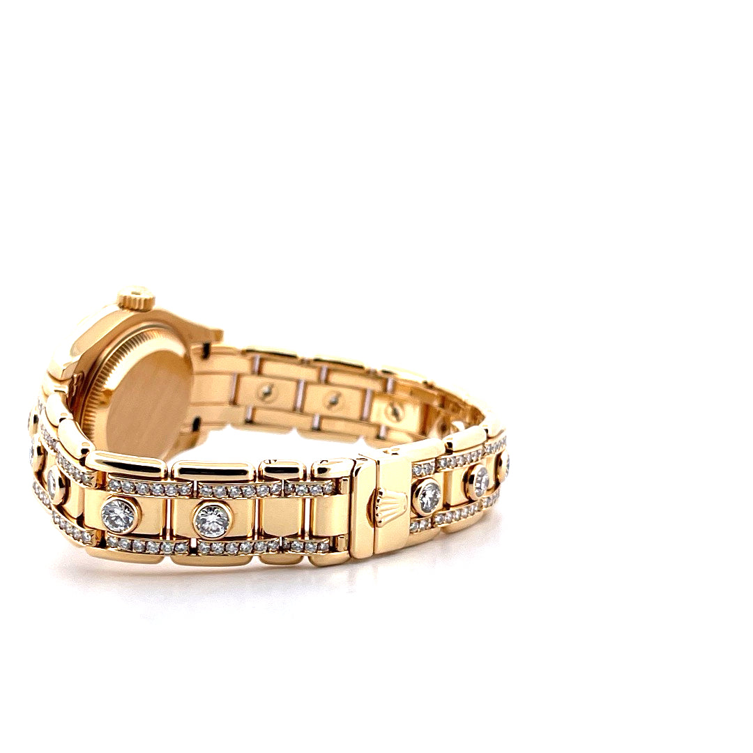 Lady Datejust 29 / Pearlmaster mit Diamant Besatz / Service 2021 / Top Set (2000)