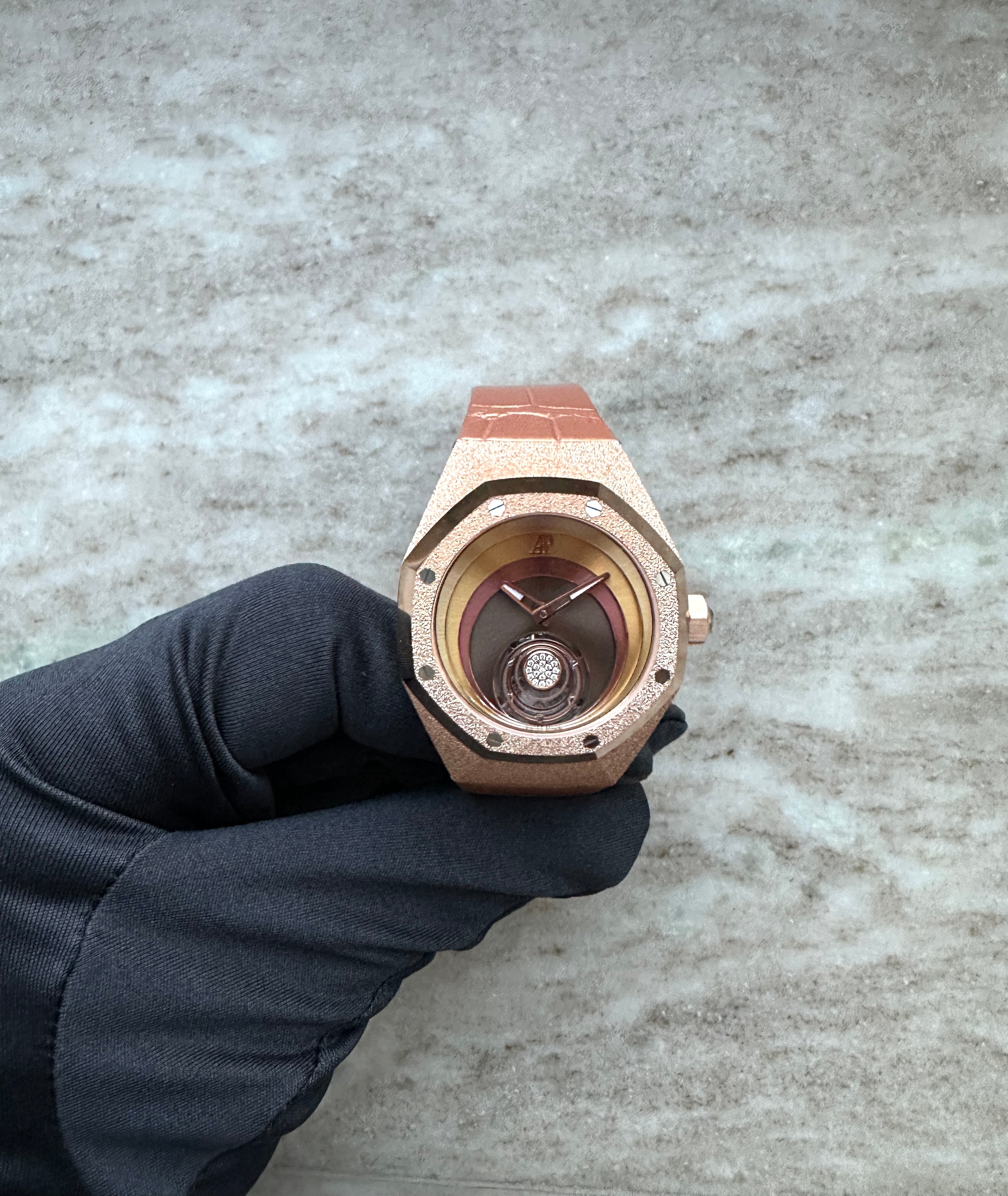 Royal Oak Concept Tourbillon "Tamara Ralph" Limited Edition / Frostet Gold / Full-Set / 2024