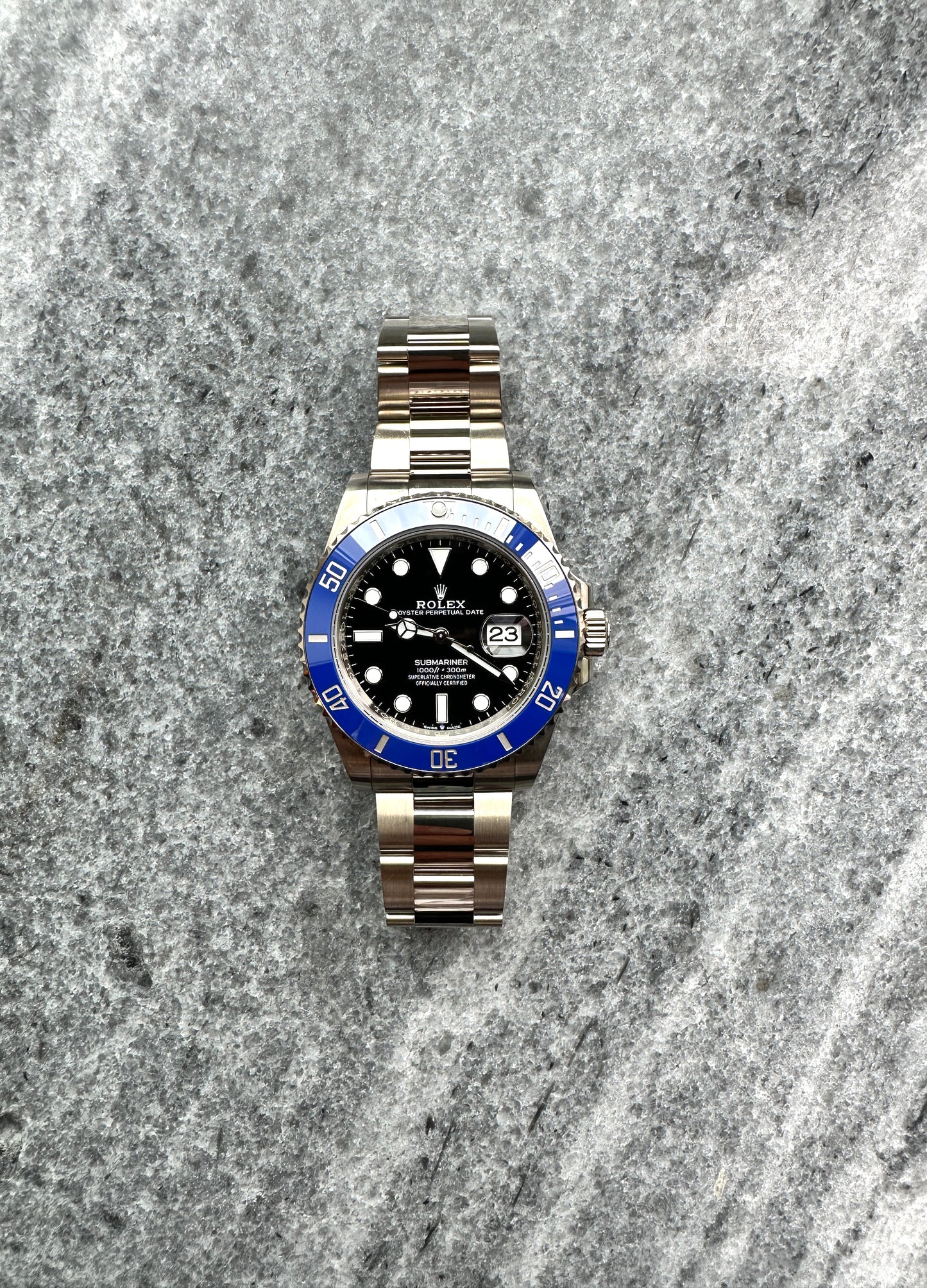 Submariner Date Whitegold 'Blueberry' 126619LB / Full Set / LC100 -2022-