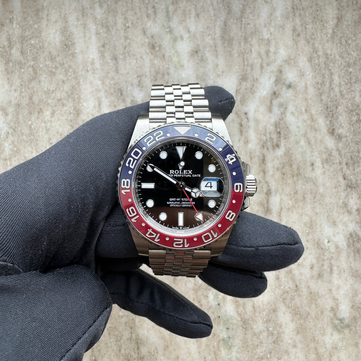 GMT-Master II Pepsi 126710BLRO Mark 1 / Full Set / LC100 / Invoice / 2019