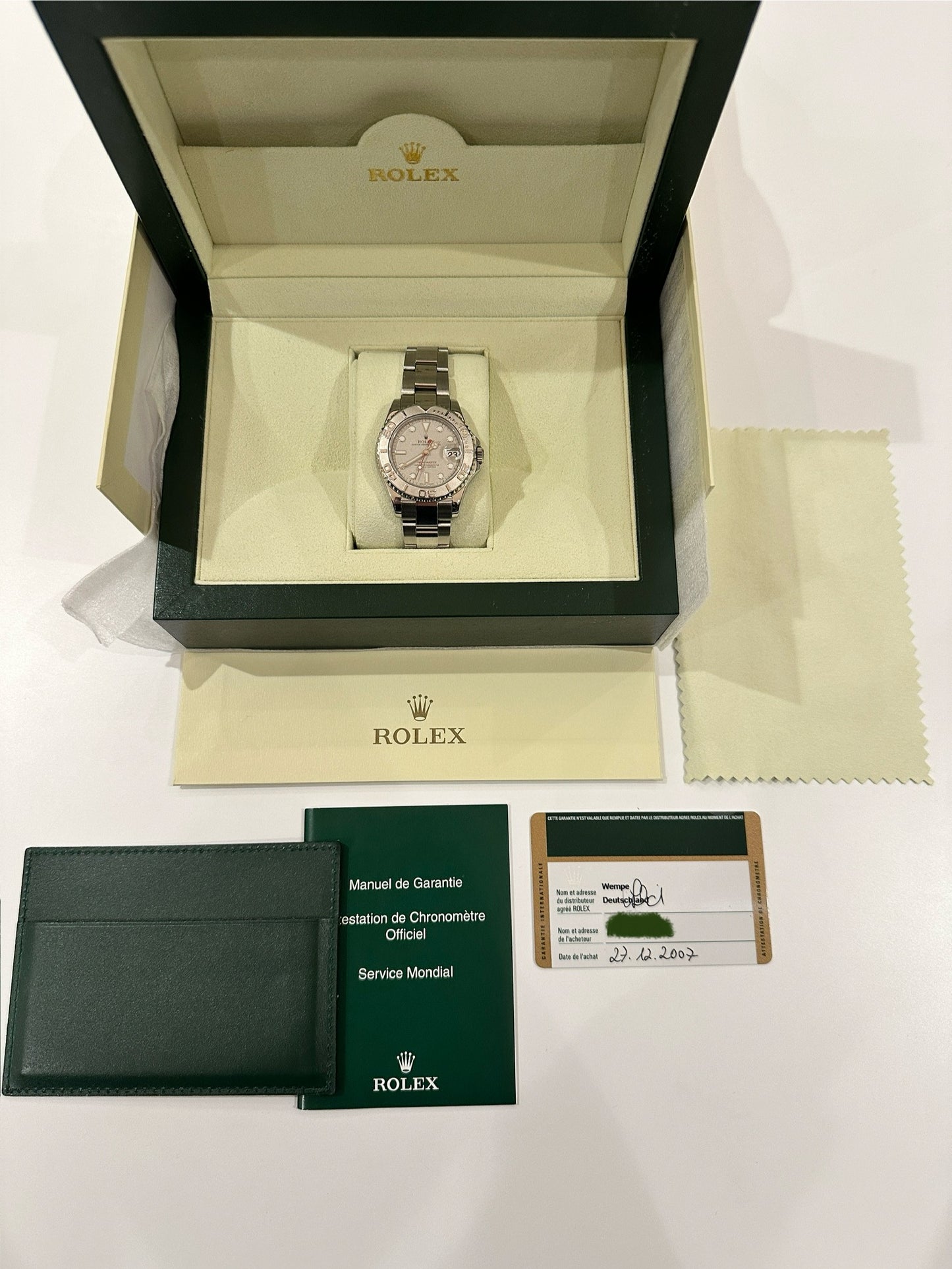 Rolex - Rolex Yacht-Master 35 - Juwelier Spliedt
