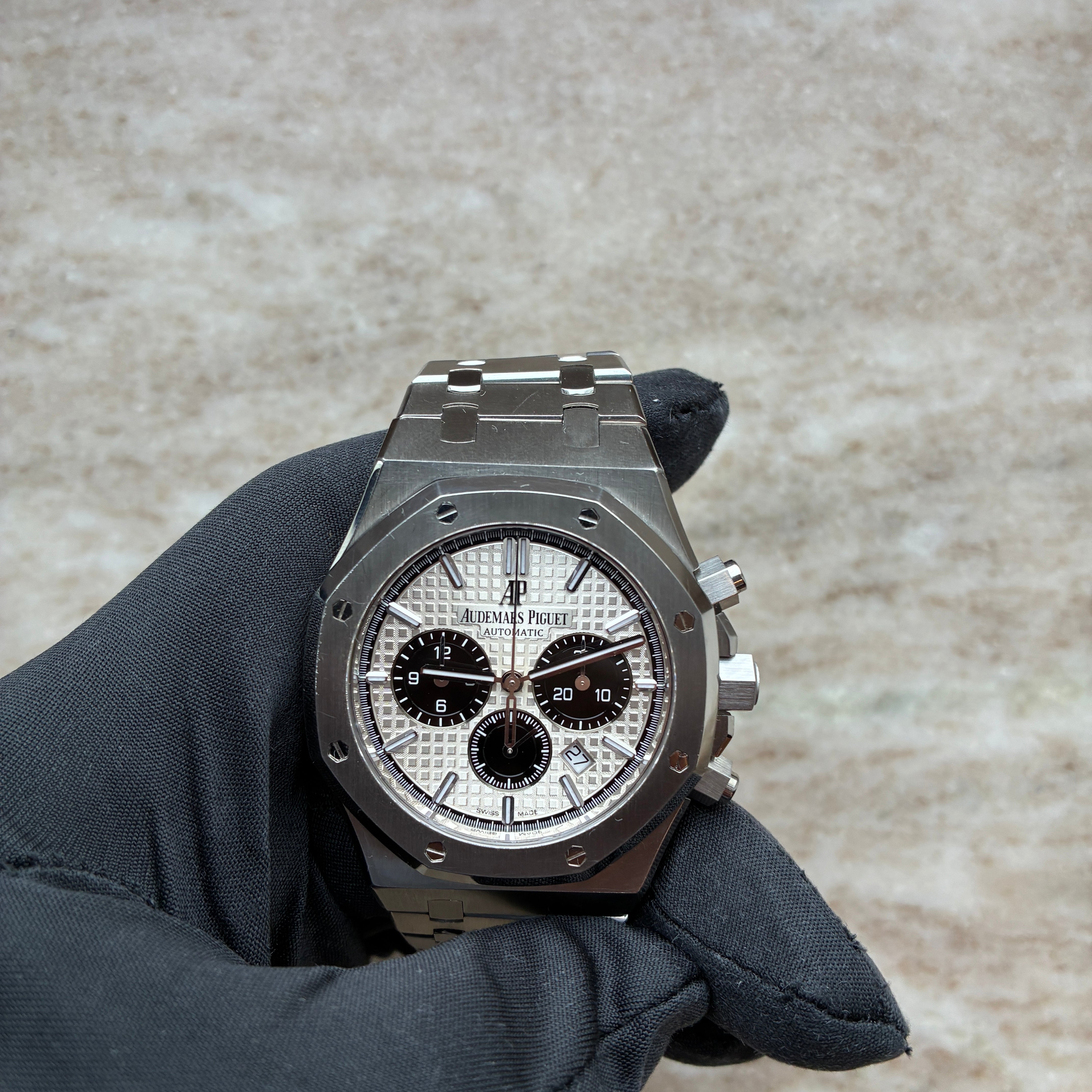 Royal Oak Chronograph "Panda" / full Set / sehr gut (2018)