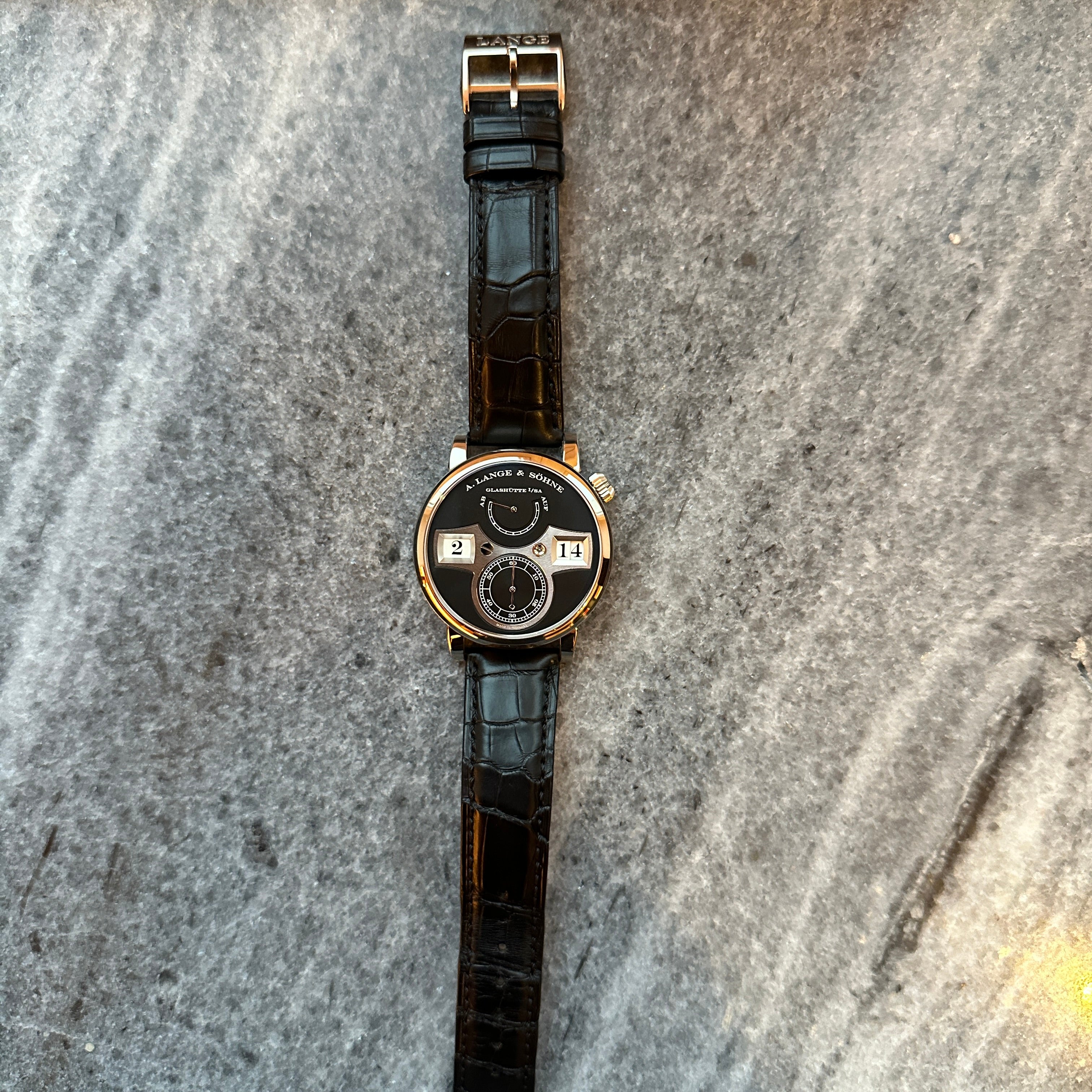 Zeitwerk Whitegold 140.029 / Service 2025 / Full Set / 2011