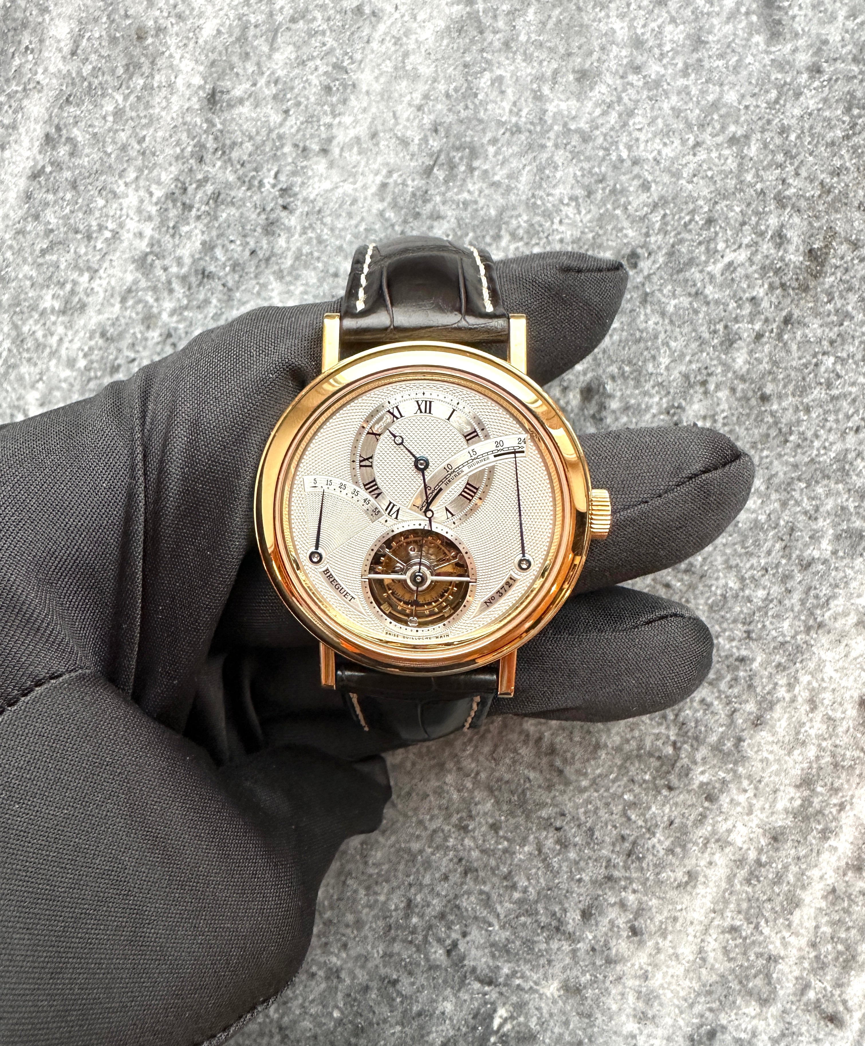 Classique Tourbillon 3657BA Gelbgold / Box & Paper