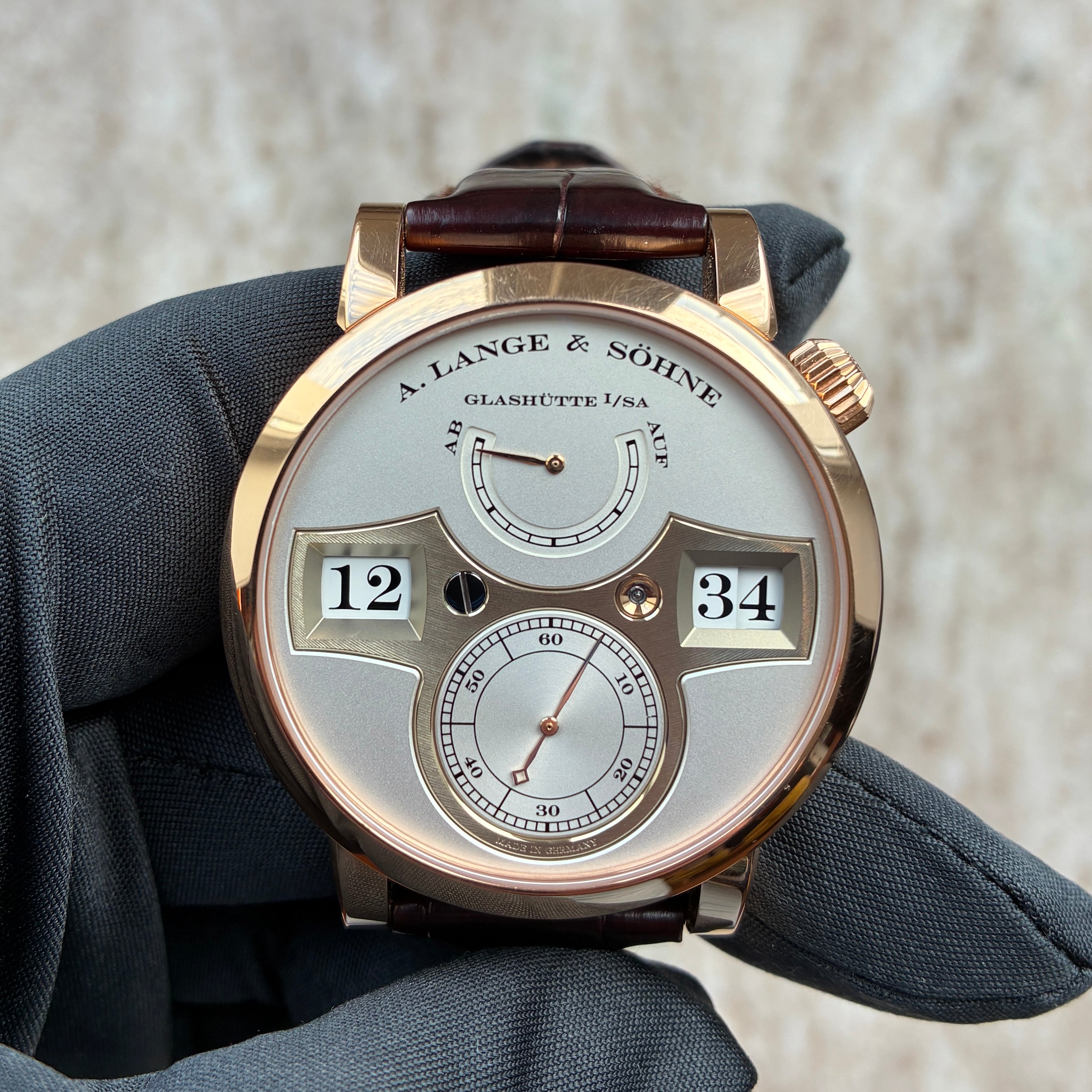 Zeitwerk / Roségold / Box & Papers / 2010