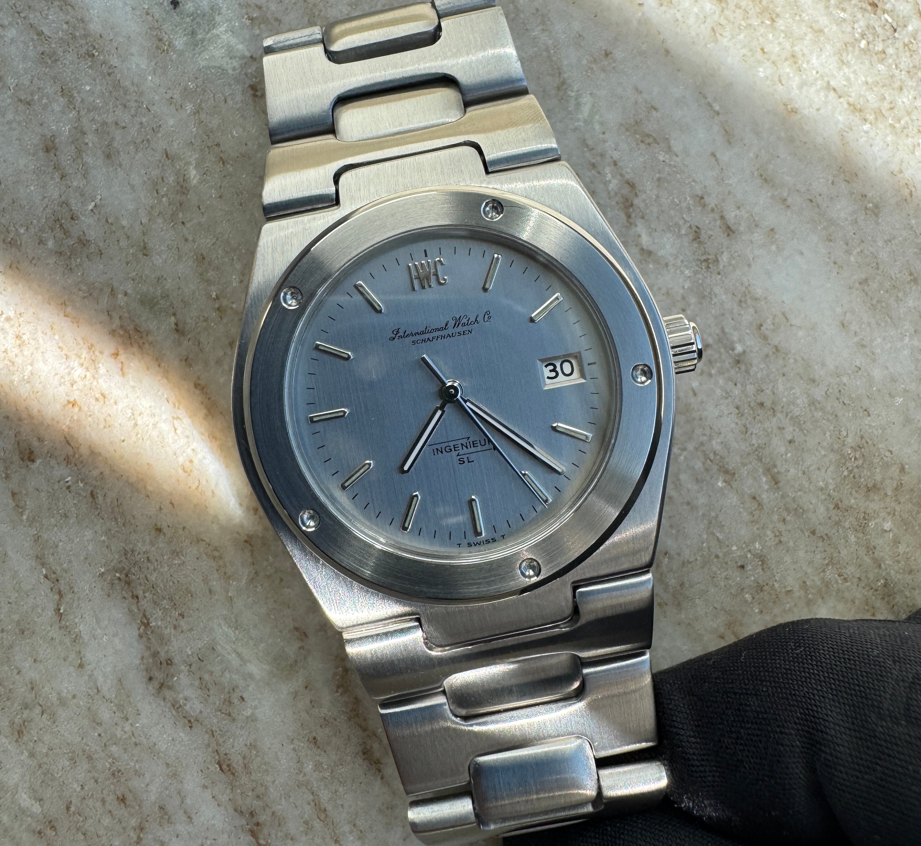 Ingenieur Jumbo / from 1977 / perfect Condition / SL Automatic Jumbo Ref. 1832 / IWC Service 2017 / extra Dial