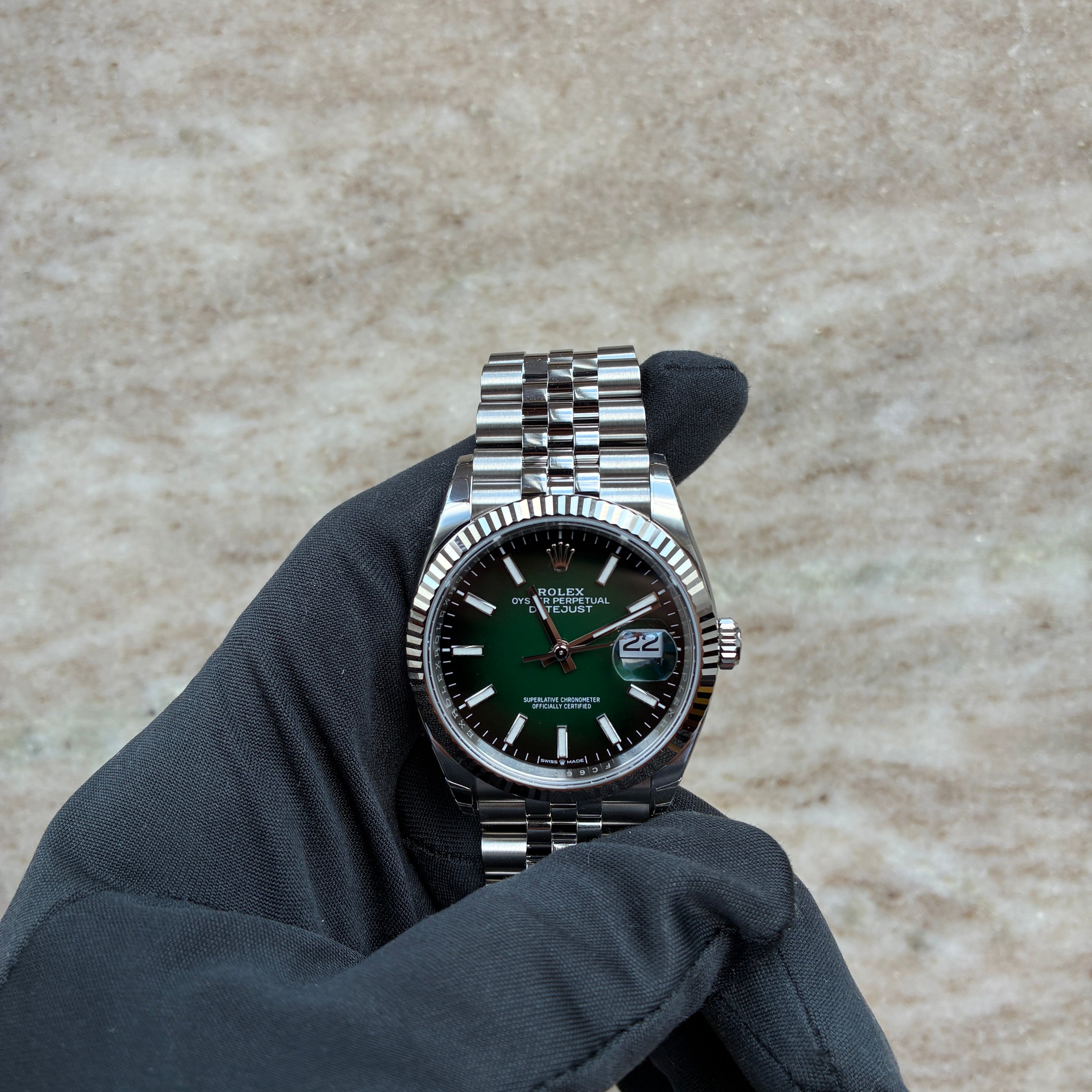 Datejust / Ombre Dial / Stickers / Qr-Code / Unworn / Jubilee / New release / Full-Set 2026