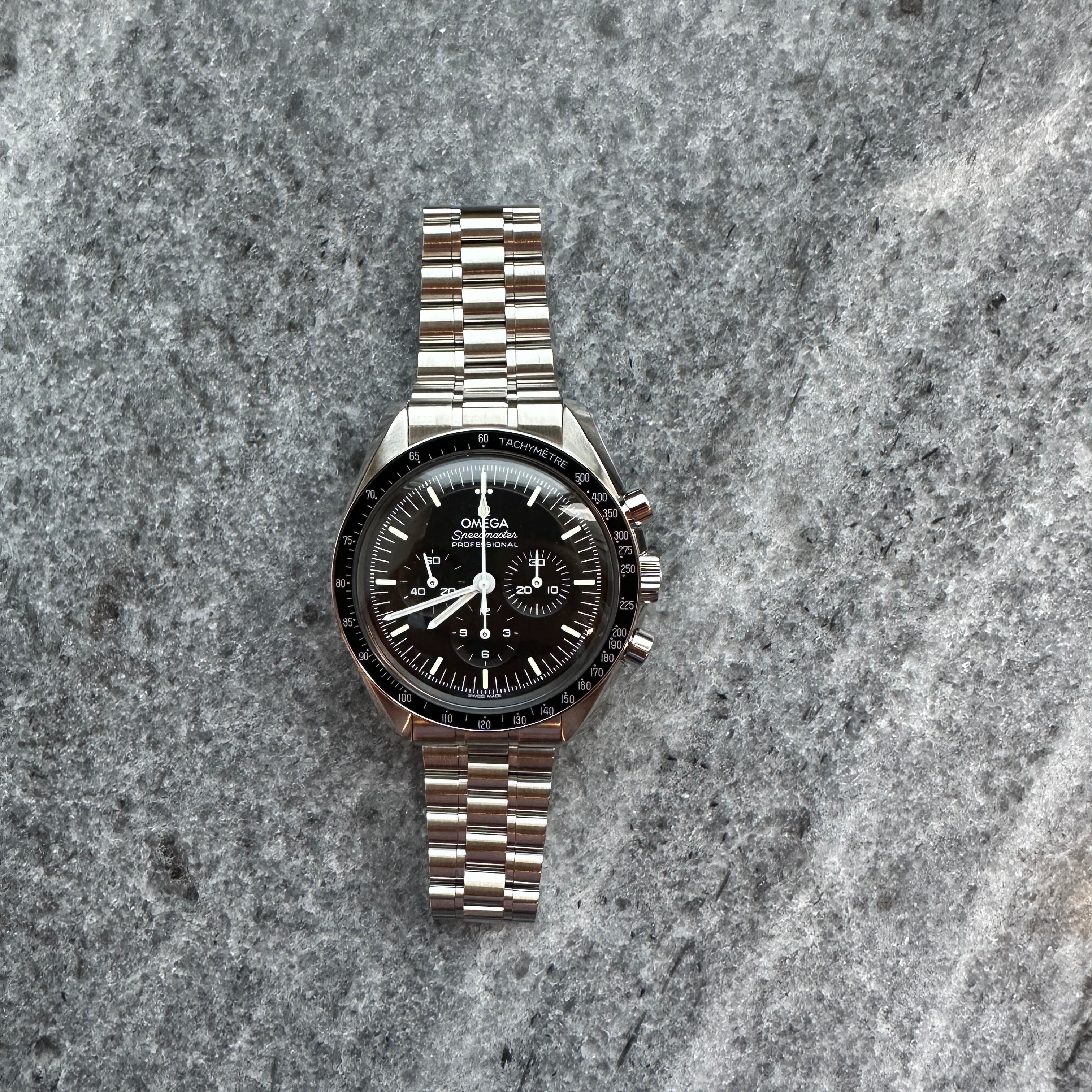 Speedmaster Moonwatch Hesalite / Full Set / Like New / 2026