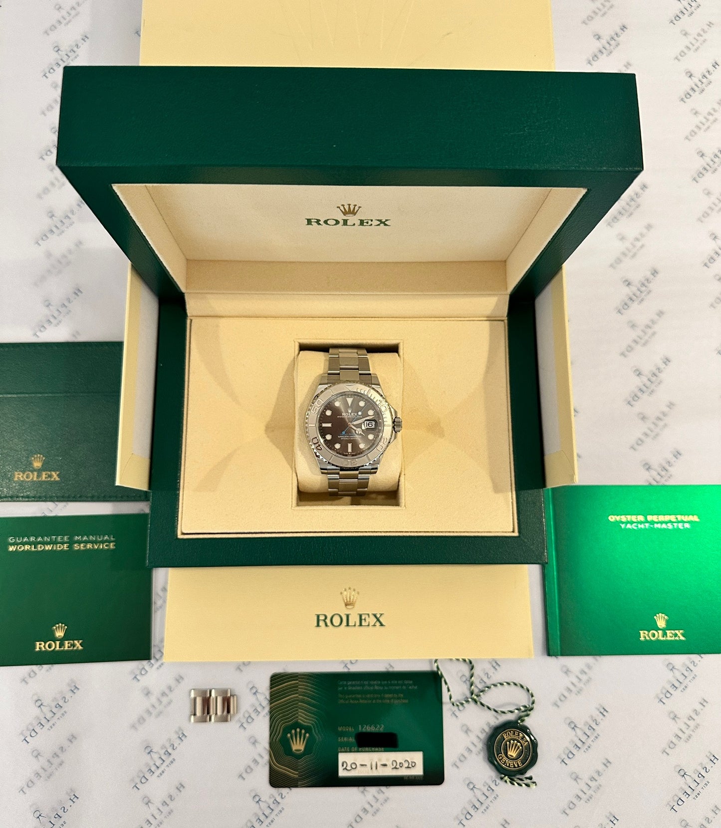 Rolex Yacht-Master 40 Rhodium (2020) Full Set