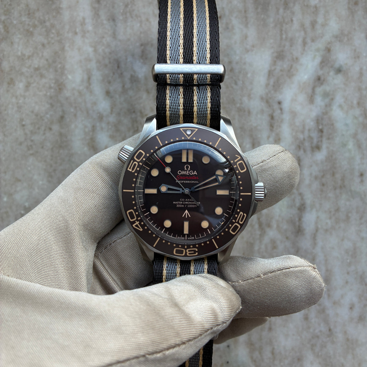 Seamaster Diver 300 M / very good condt. / James Bond 007 / Titan / Box & Papers / 2024