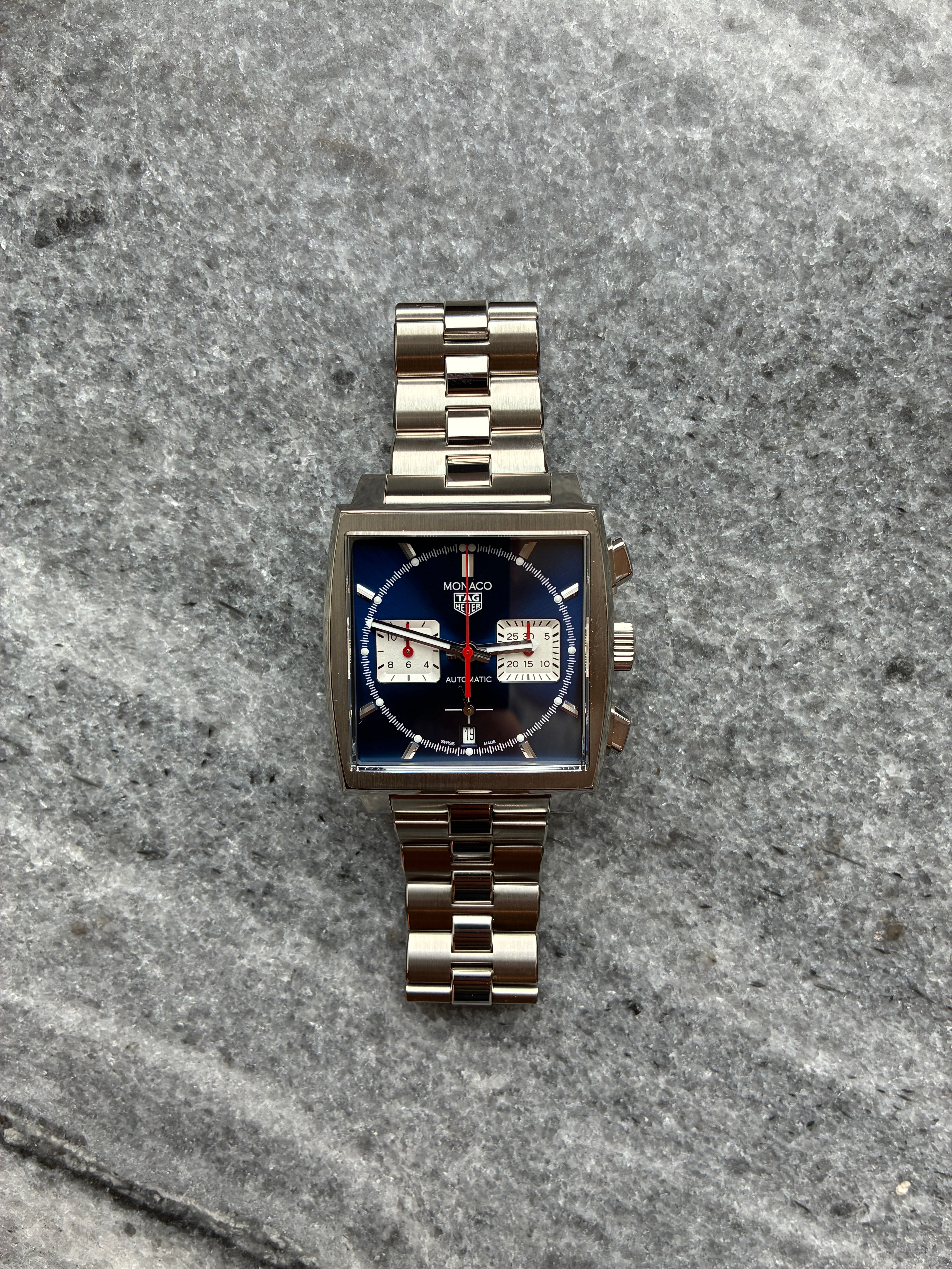 Monaco Calibre Heuer 02 / Like New / Blue dial Full-Set / 2025