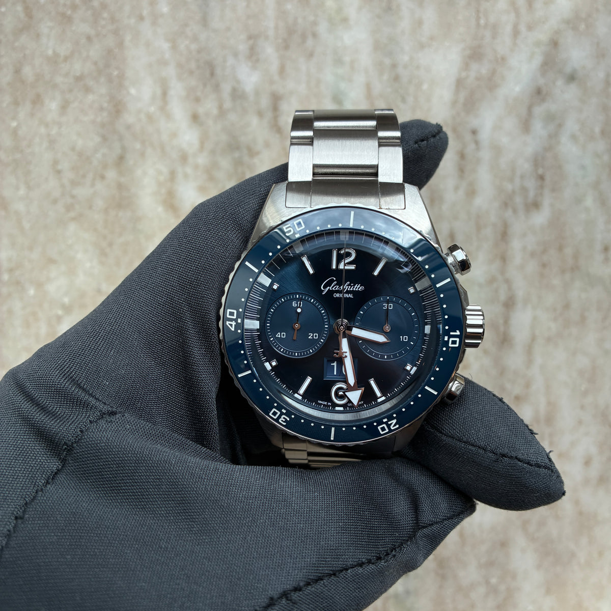 SeaQ / Stainless Steel Strap / Chronograph / very good condt. / Full-Set / 2023