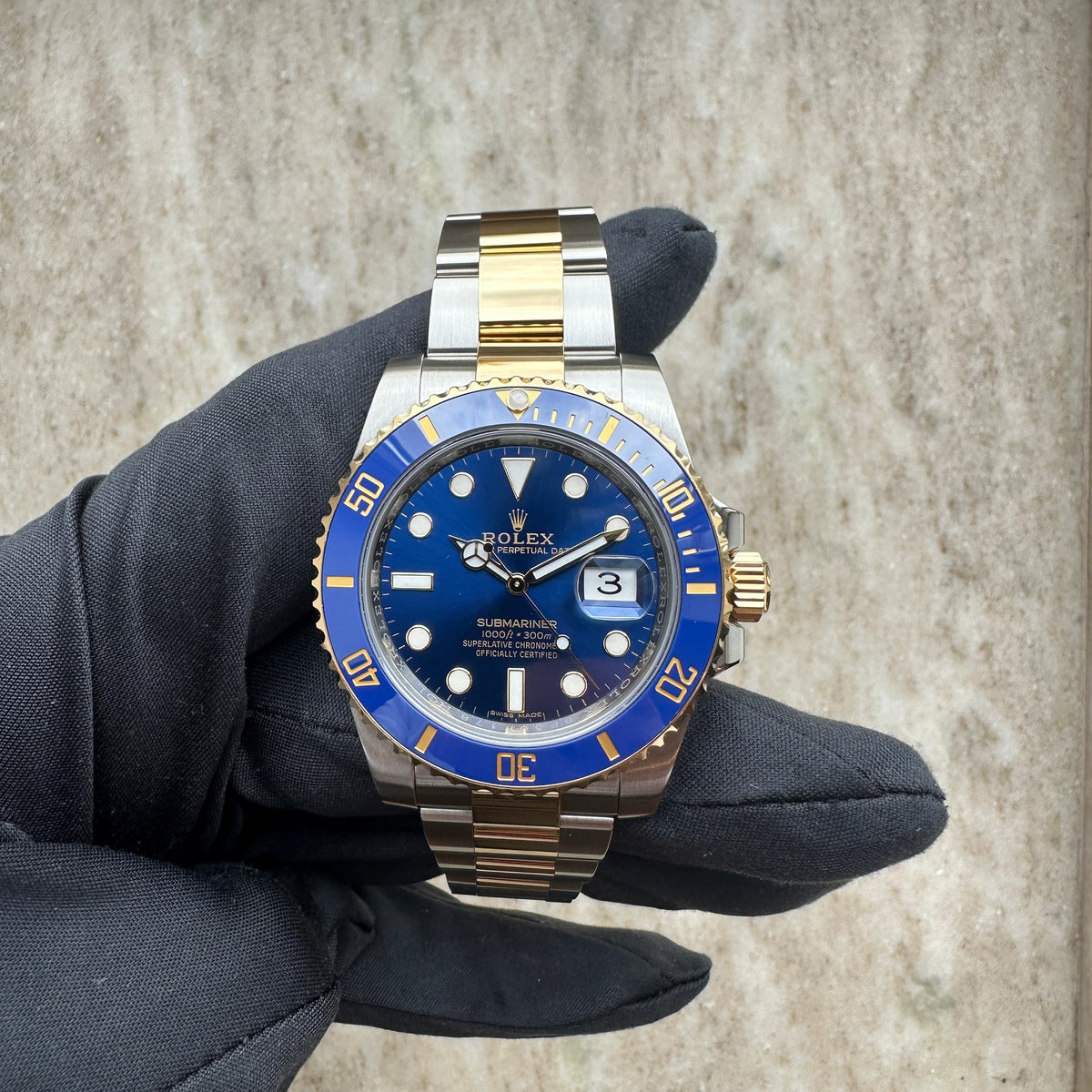 Submariner Date 116613LB Bluesy / Full Set / 2018